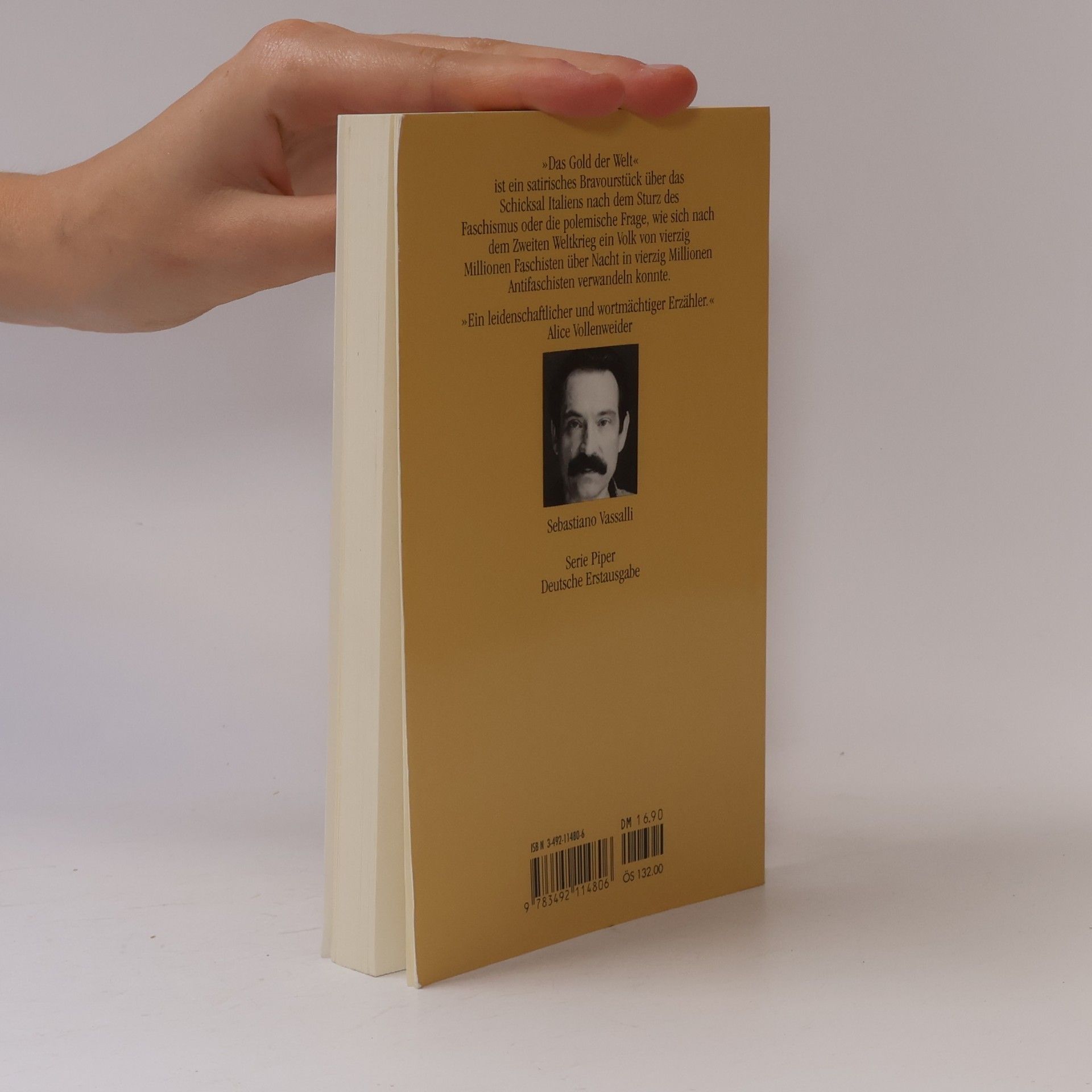 Sebastiano Vassalli Das Gold der Welt