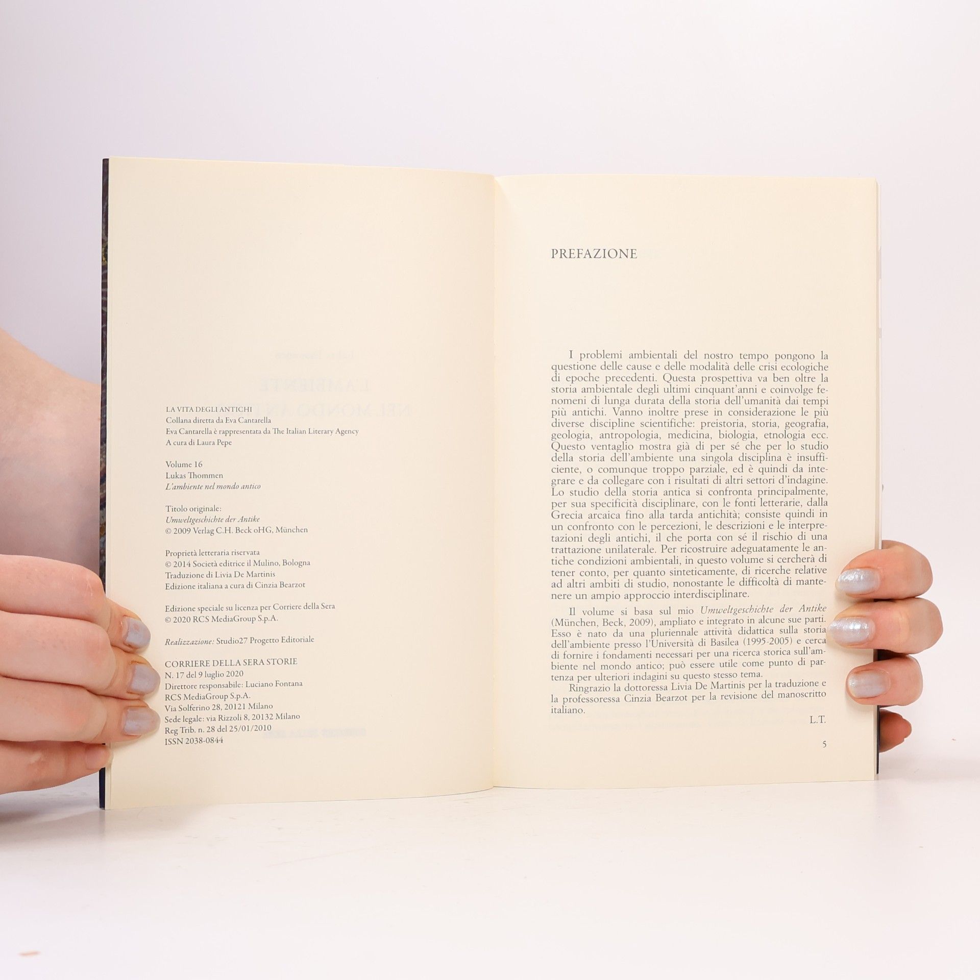 Lukas Thommen L'ambiente nel mondo antico