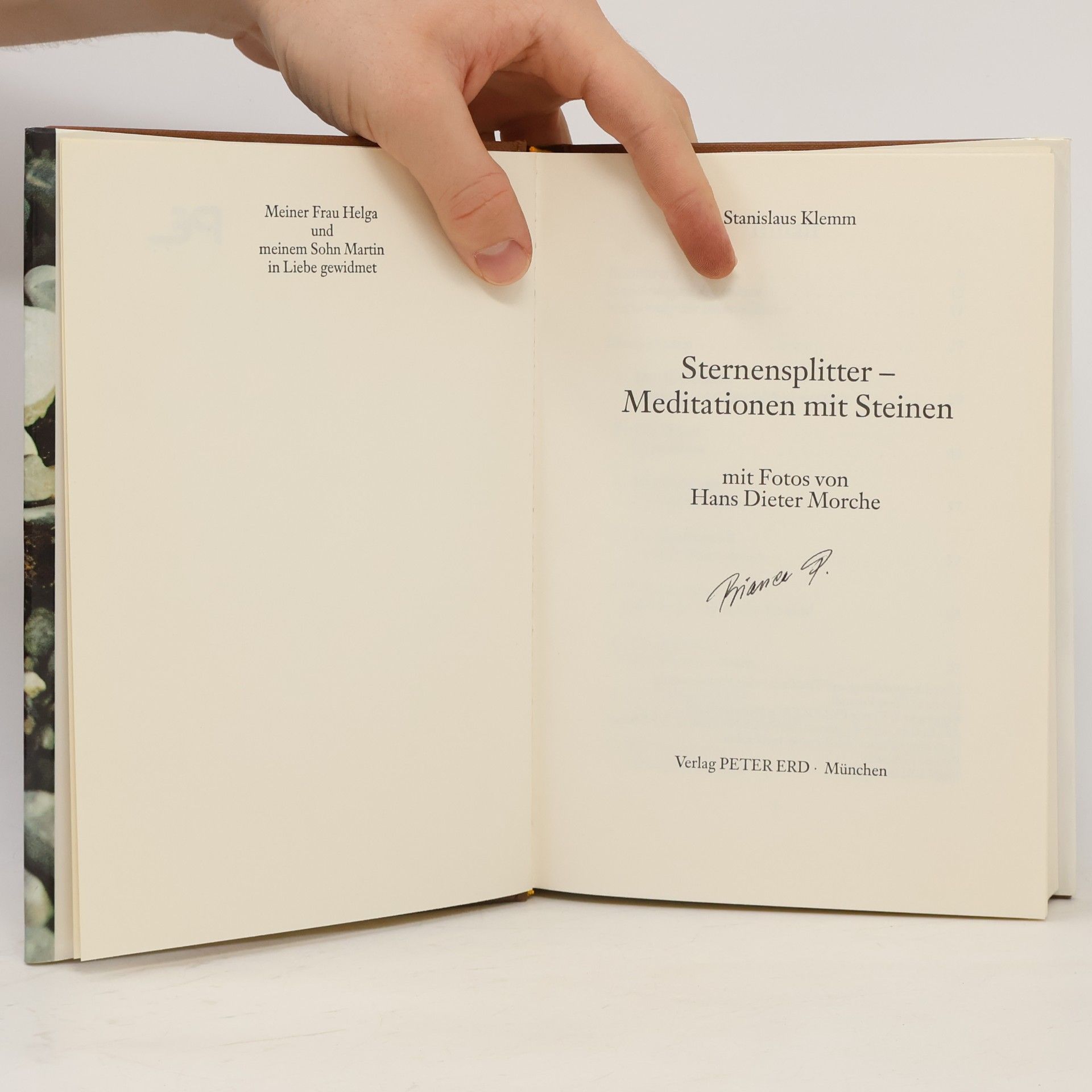 Stanislaus Klemm Sternensplitter - Meditationen mit Steinen