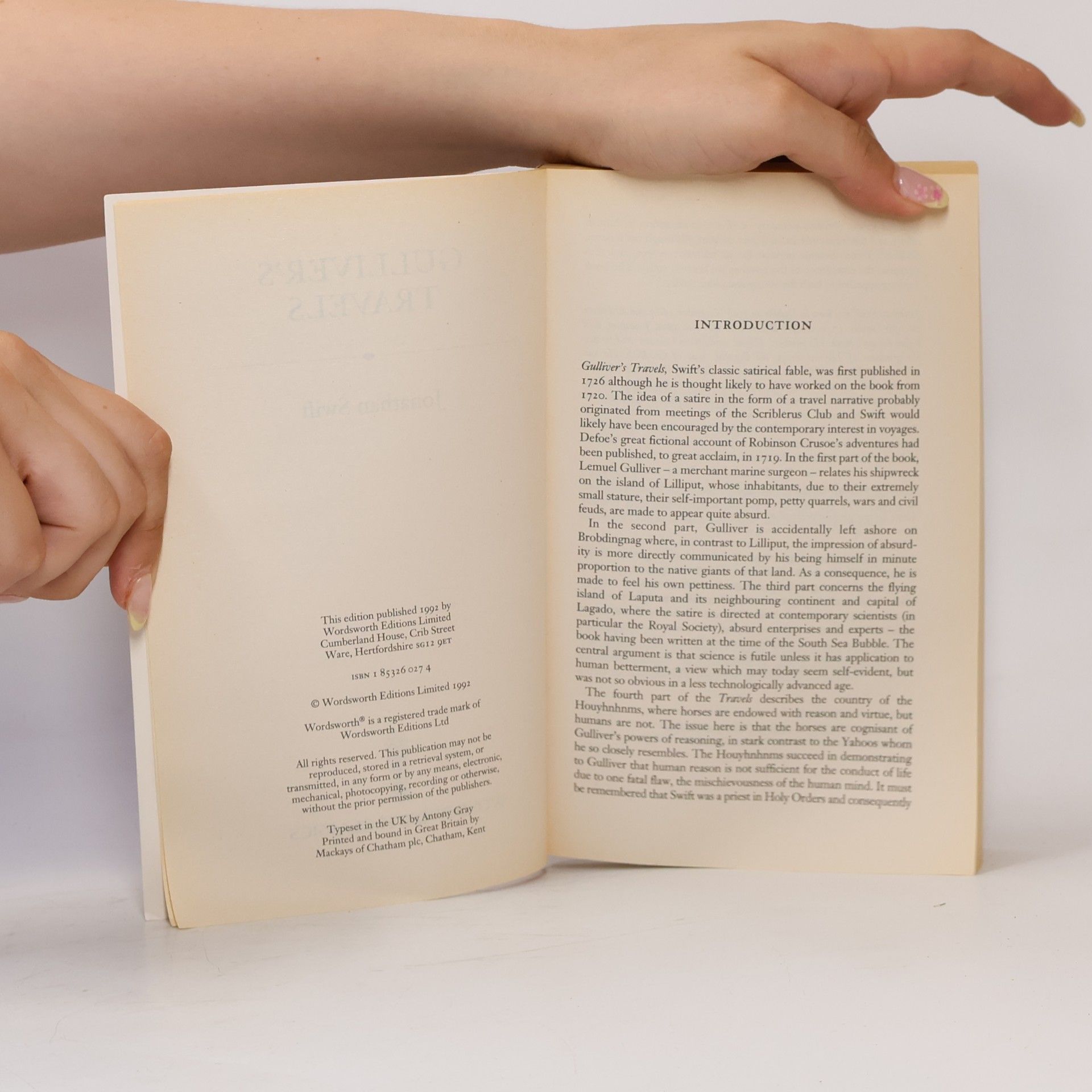 Jonathan Swift Gulliver's Travels