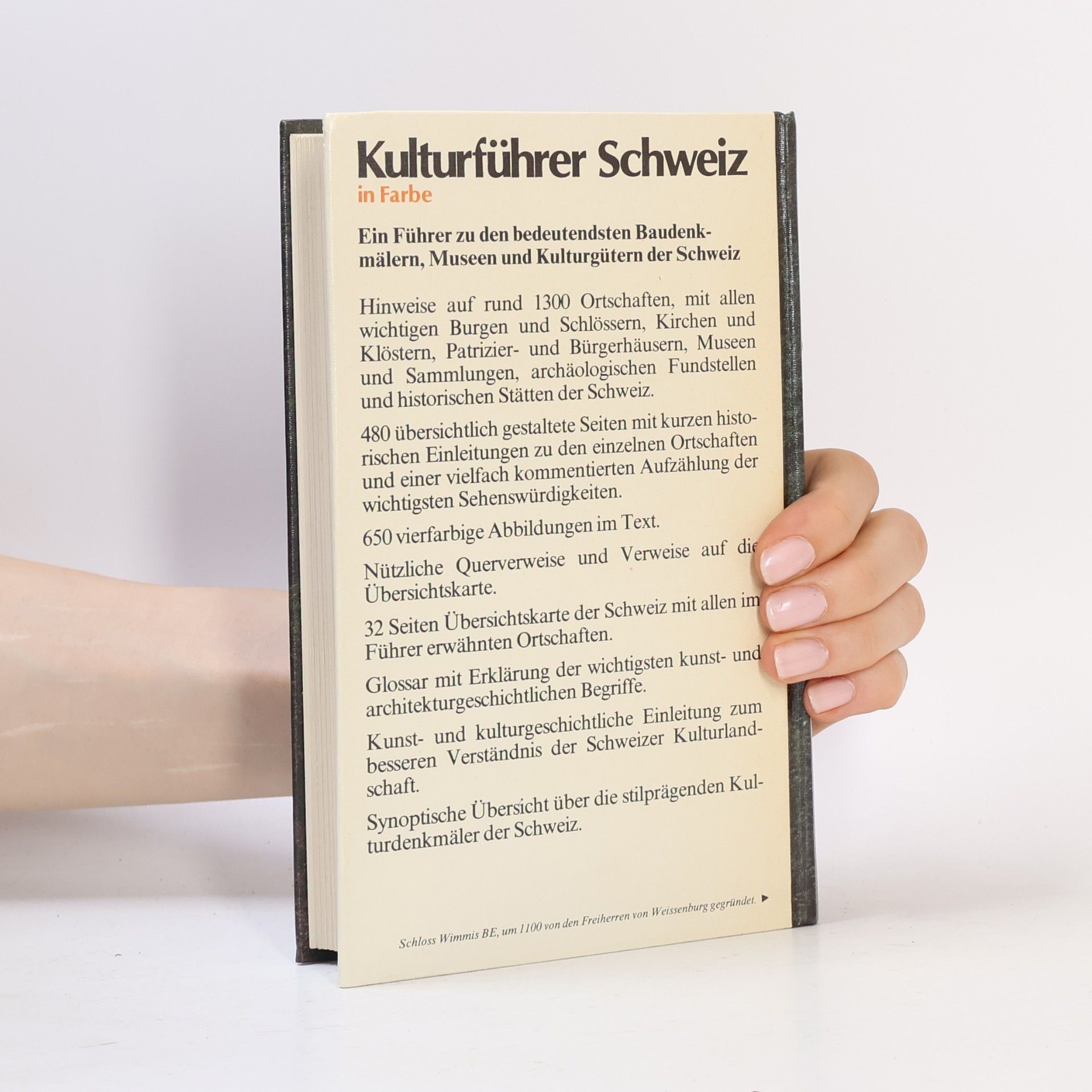 Kolektiv autorů Kulturführer Schweiz in Farbe