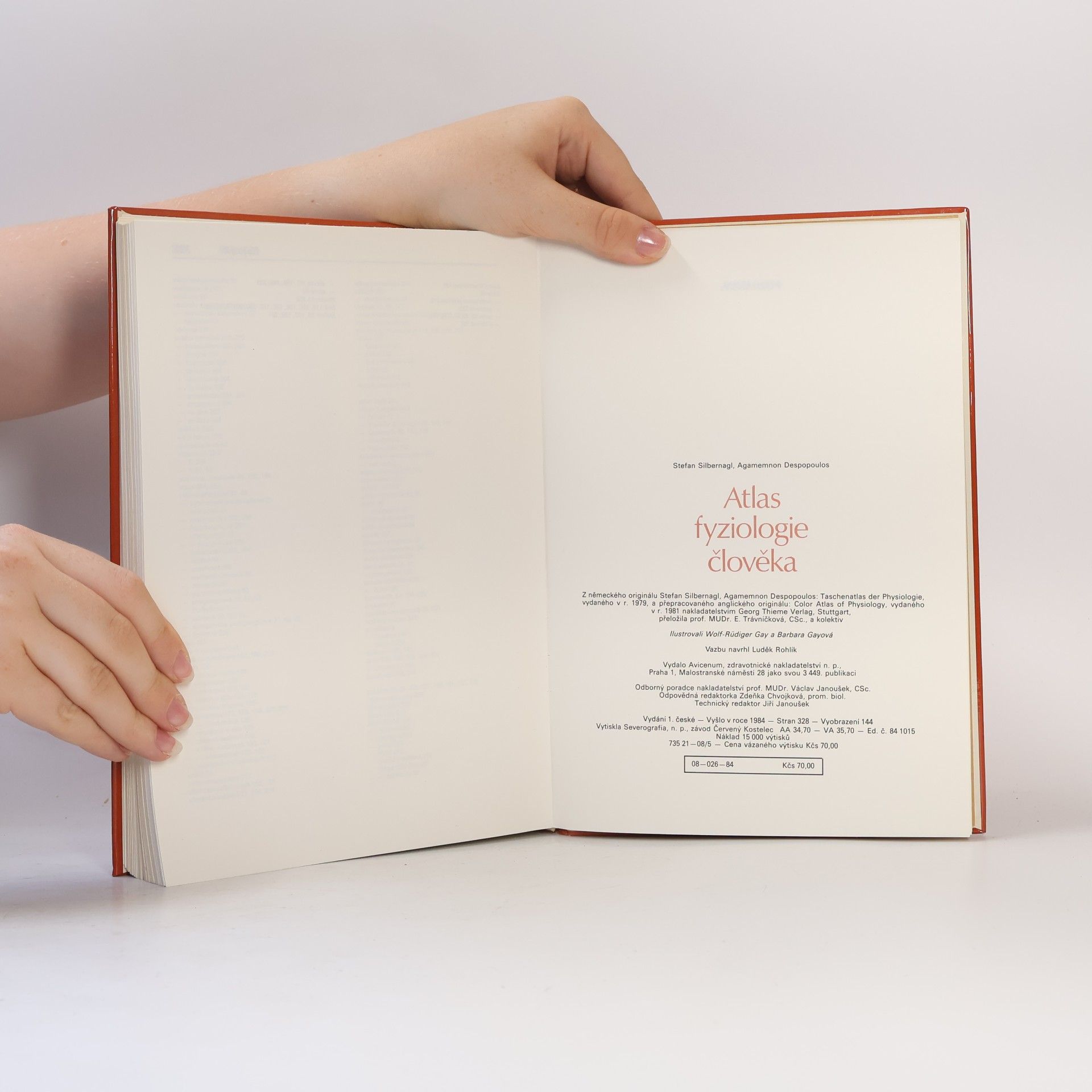 Stefan Silbernagl Atlas fyziologie člověka