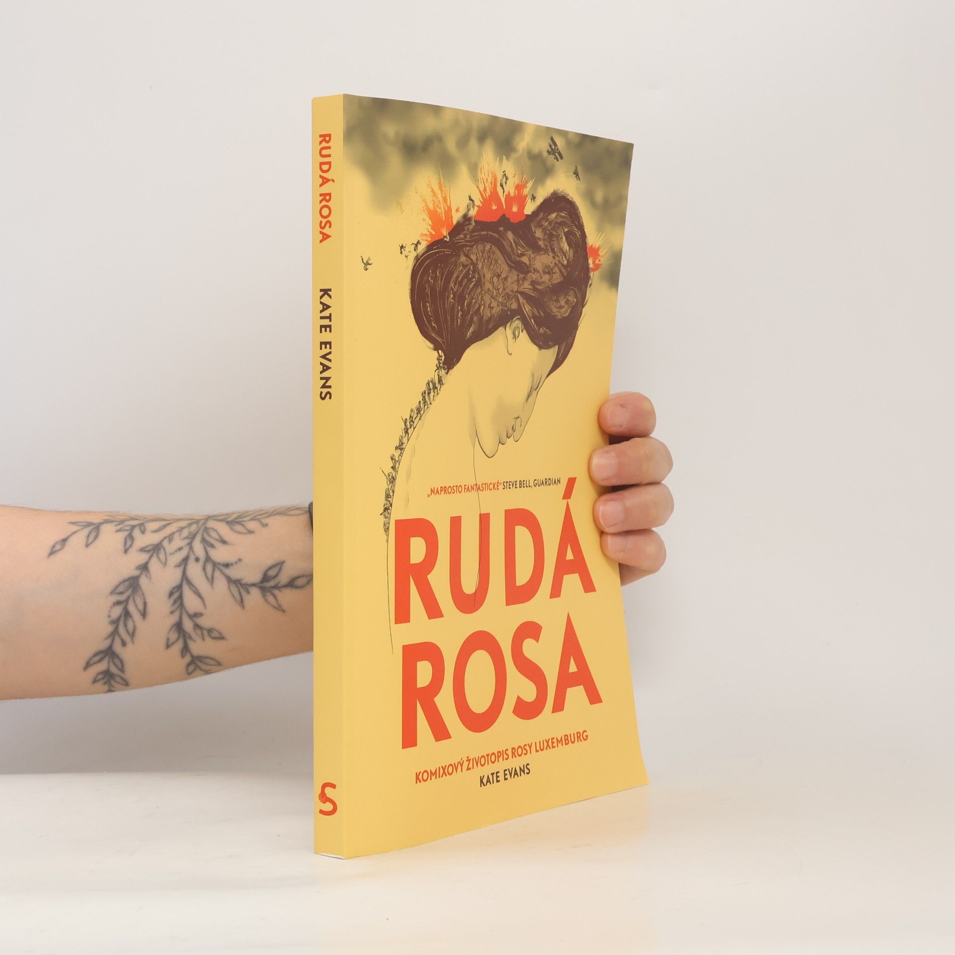 Jan Májíček Rudá Rosa: Komixový životopis Rosy Luxemburg