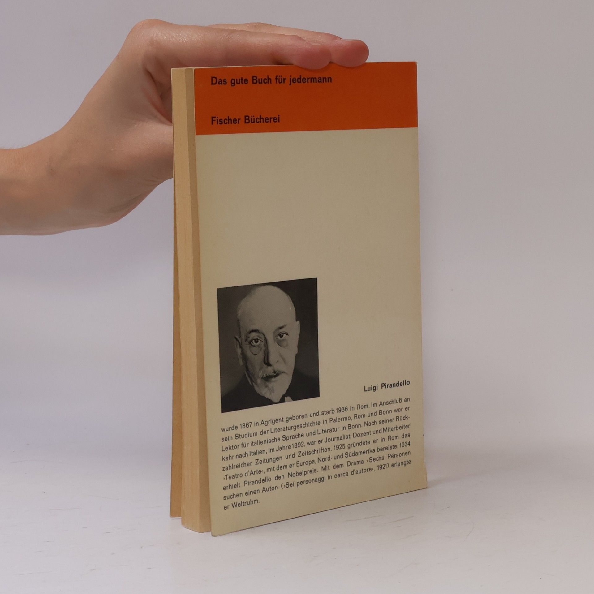 Luigi Pirandello Sechs Personen suchen einen Autor. Heinrich IV