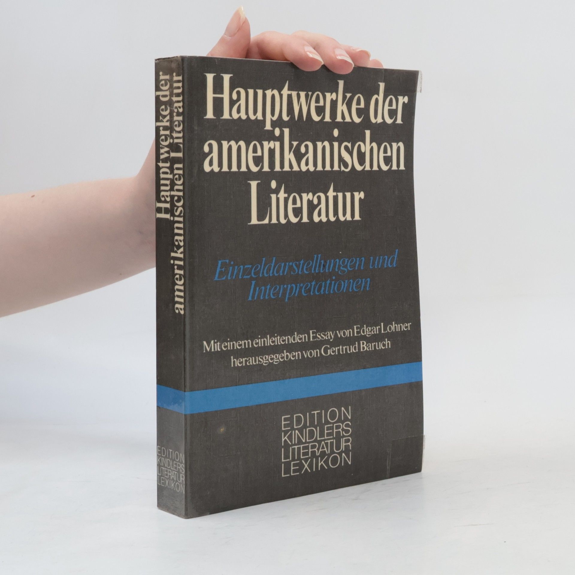 Gertrud Baruch Hauptwerke der amerikanischen Literatur
