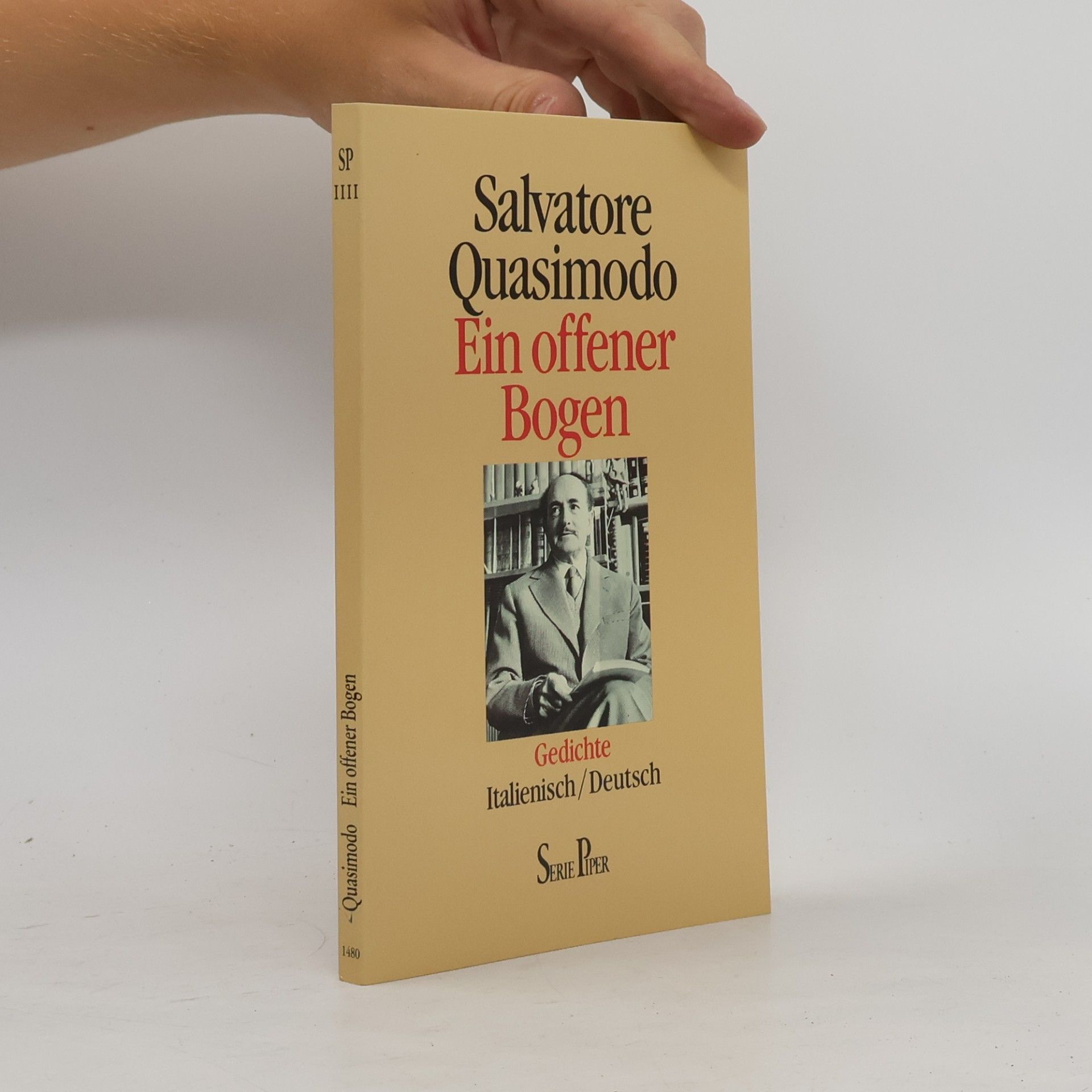 Salvatore Quasimodo Ein offener Bogen. Gedichte. Übertr. u. Nachw. v. Gianni Selvani. Italien.-Dtsch.