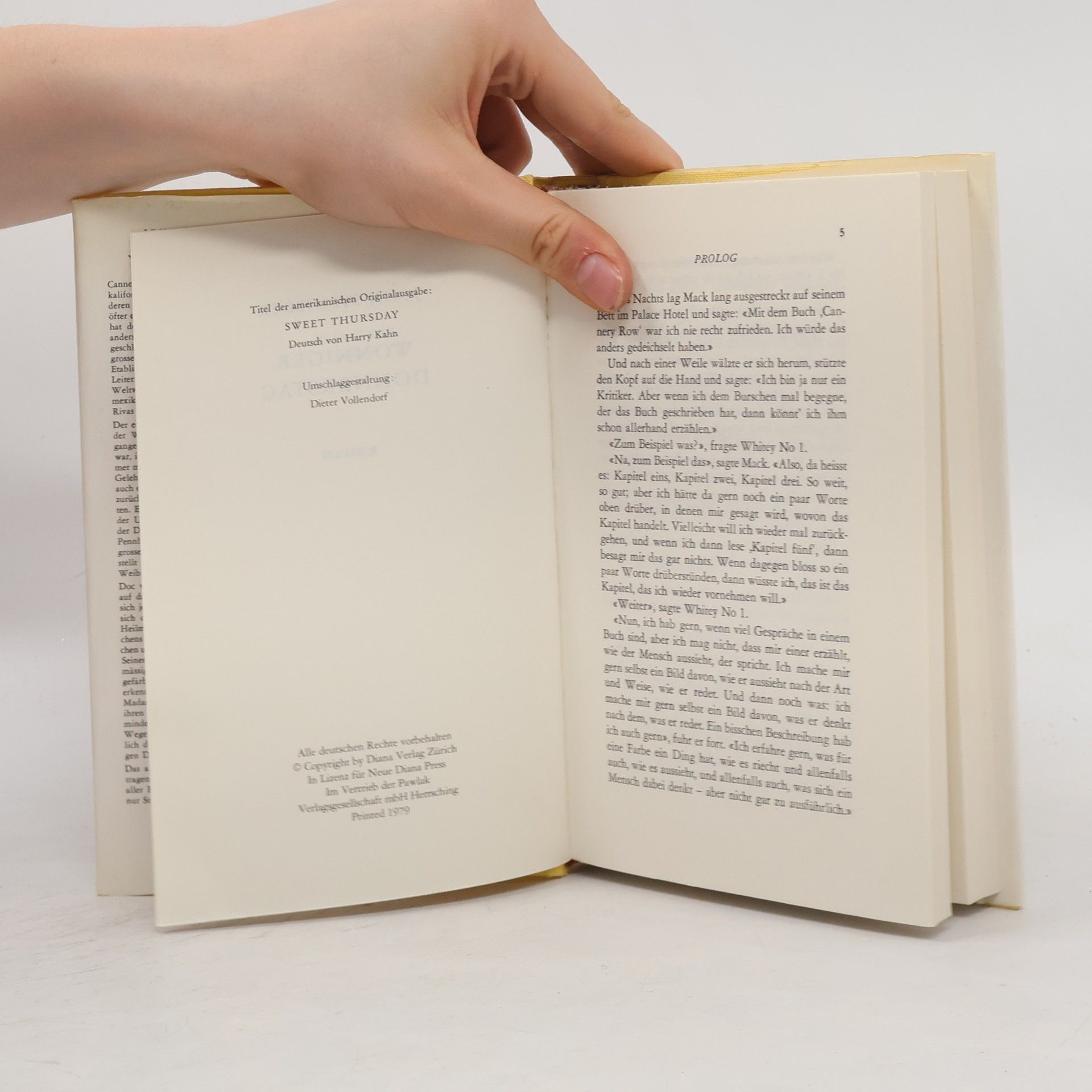 John Steinbeck Wonniger Donnerstag