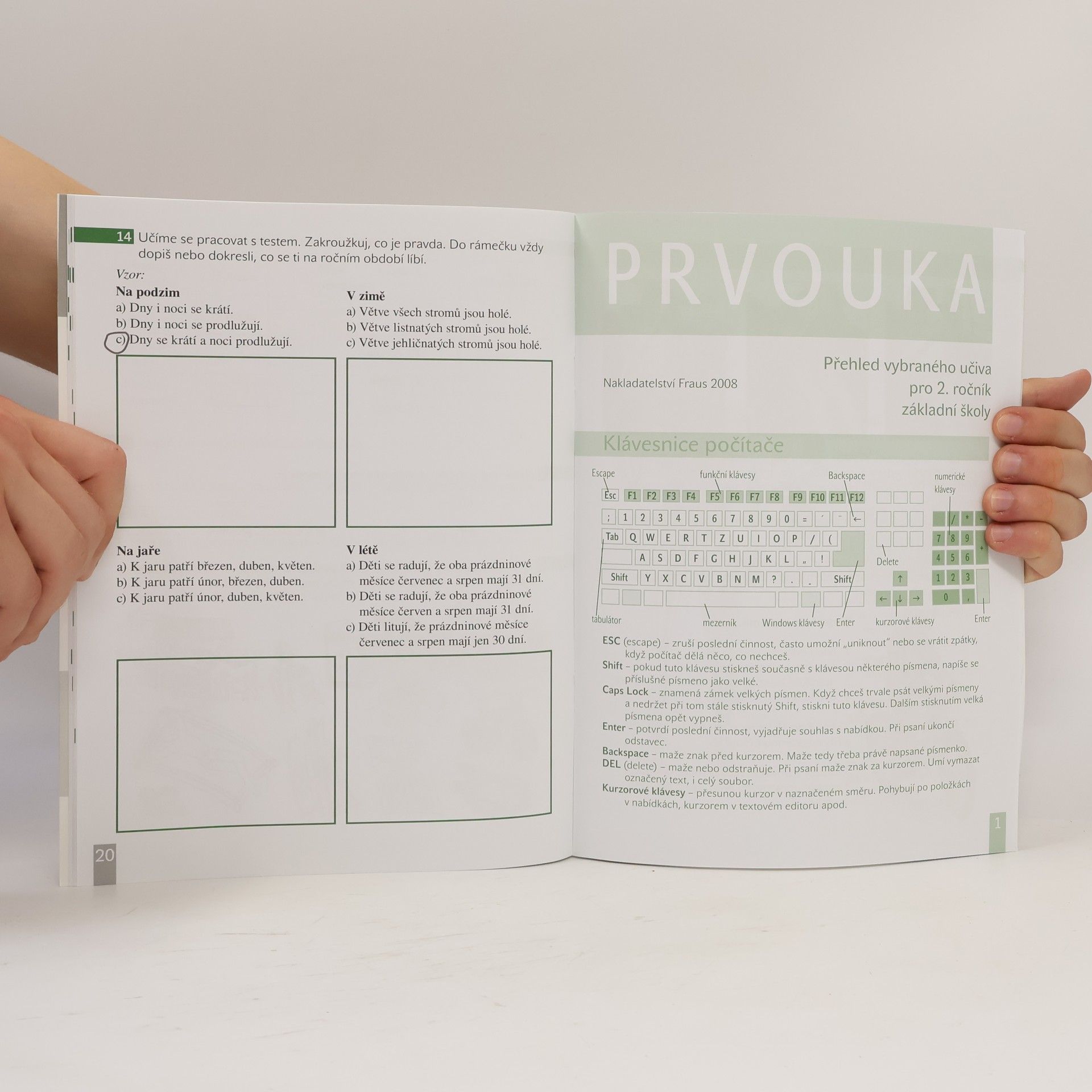 Michaela Dvořáková Prvouka : pracovní sešit pro 2. ročník základní školy