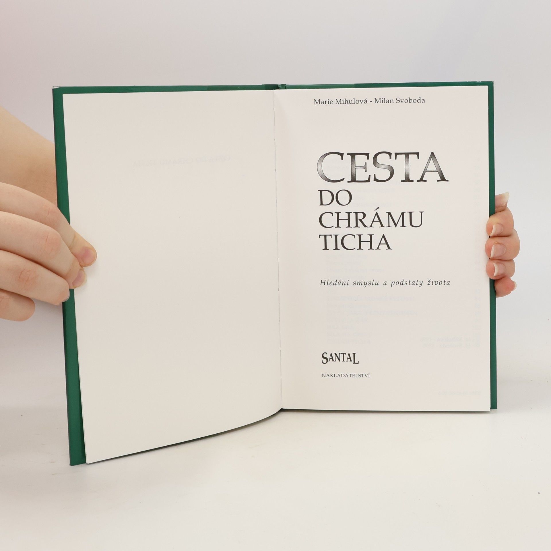 M. Mihulová Cesta do chrámu ticha: Hledání smyslu a podstaty života