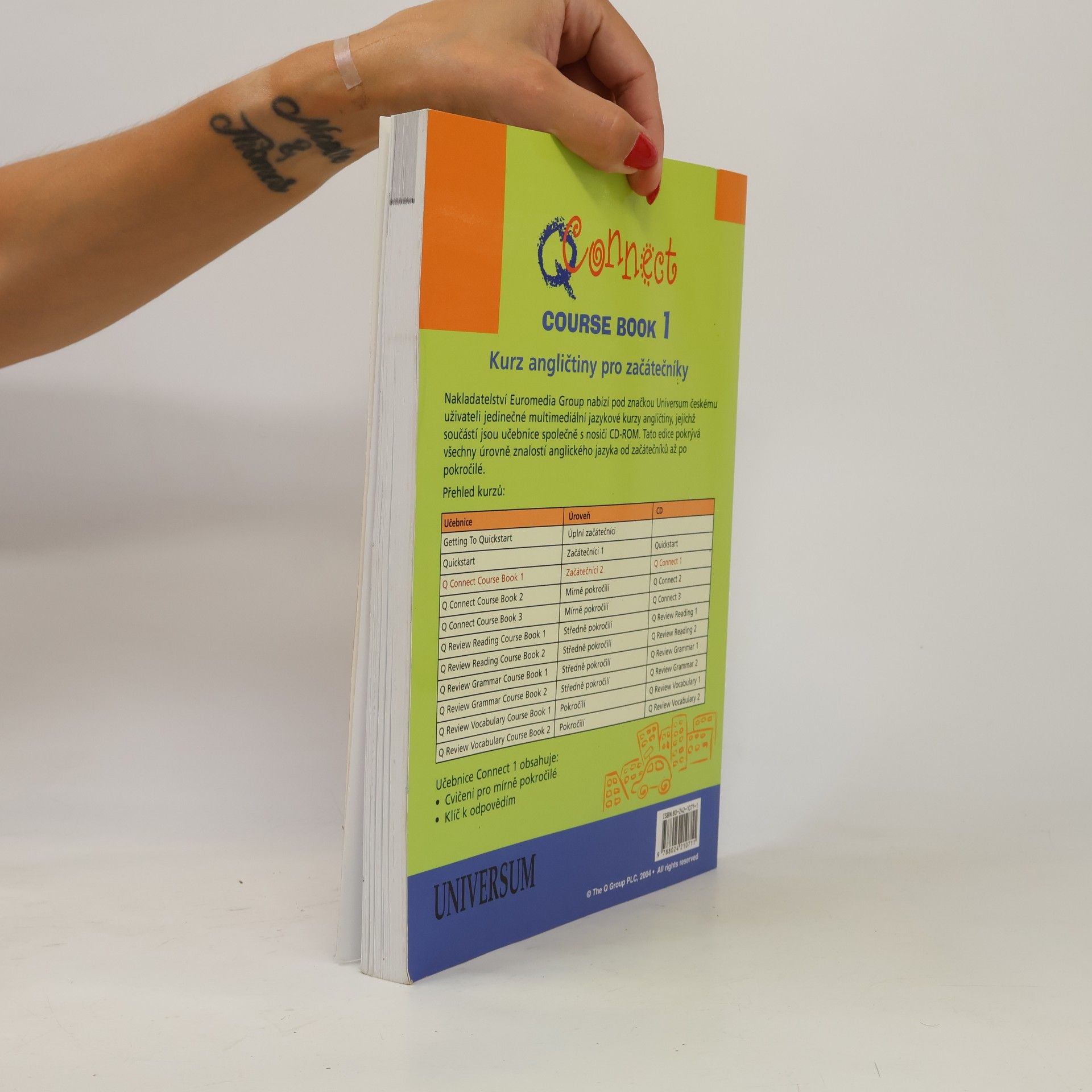 Kolektiv autorů Q Connect : course book 1