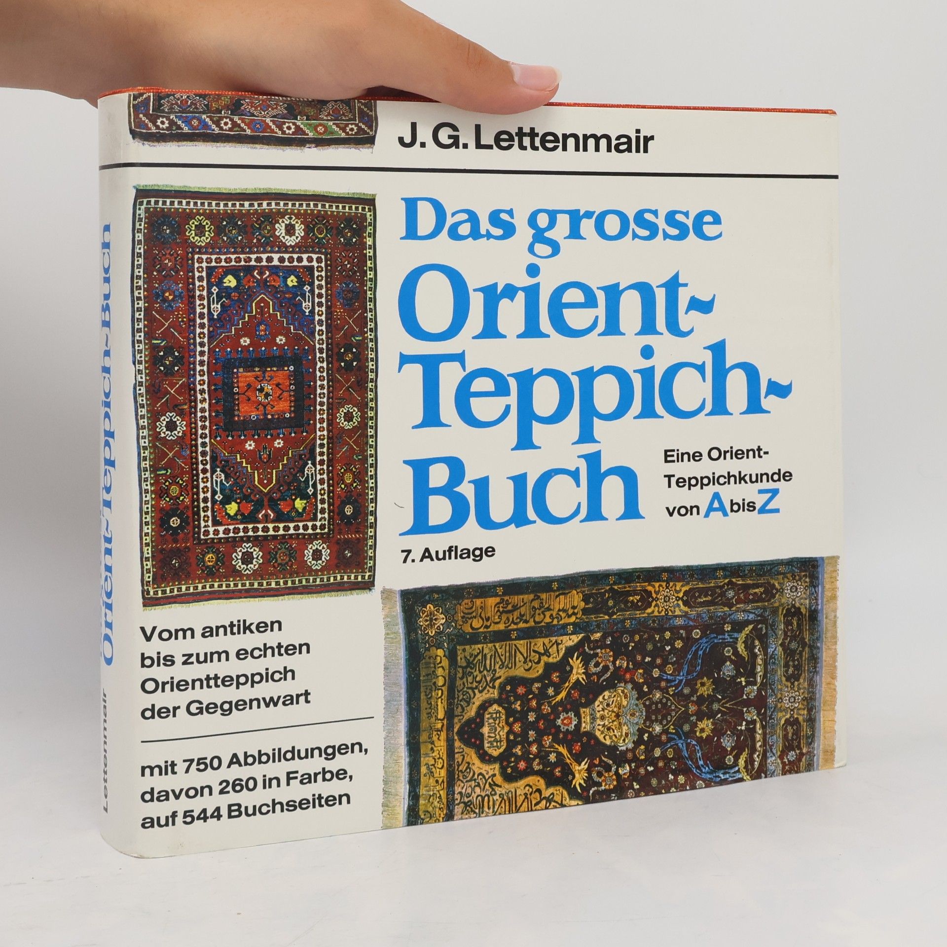 Josef Günther Lettenmair Das grosse Orientteppichbuch