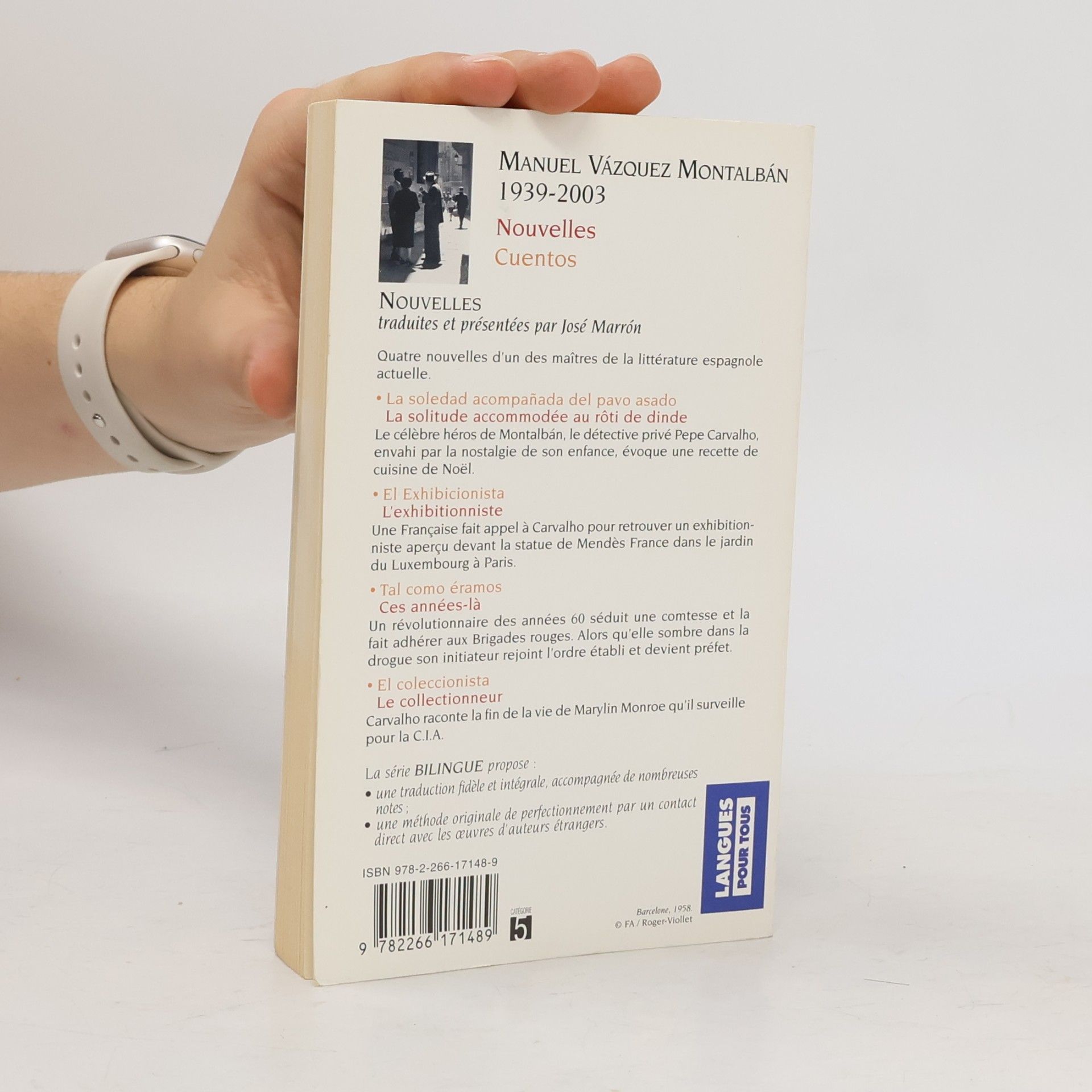 Manuel Vázquez Montalbán Cuentos, Nouvelles