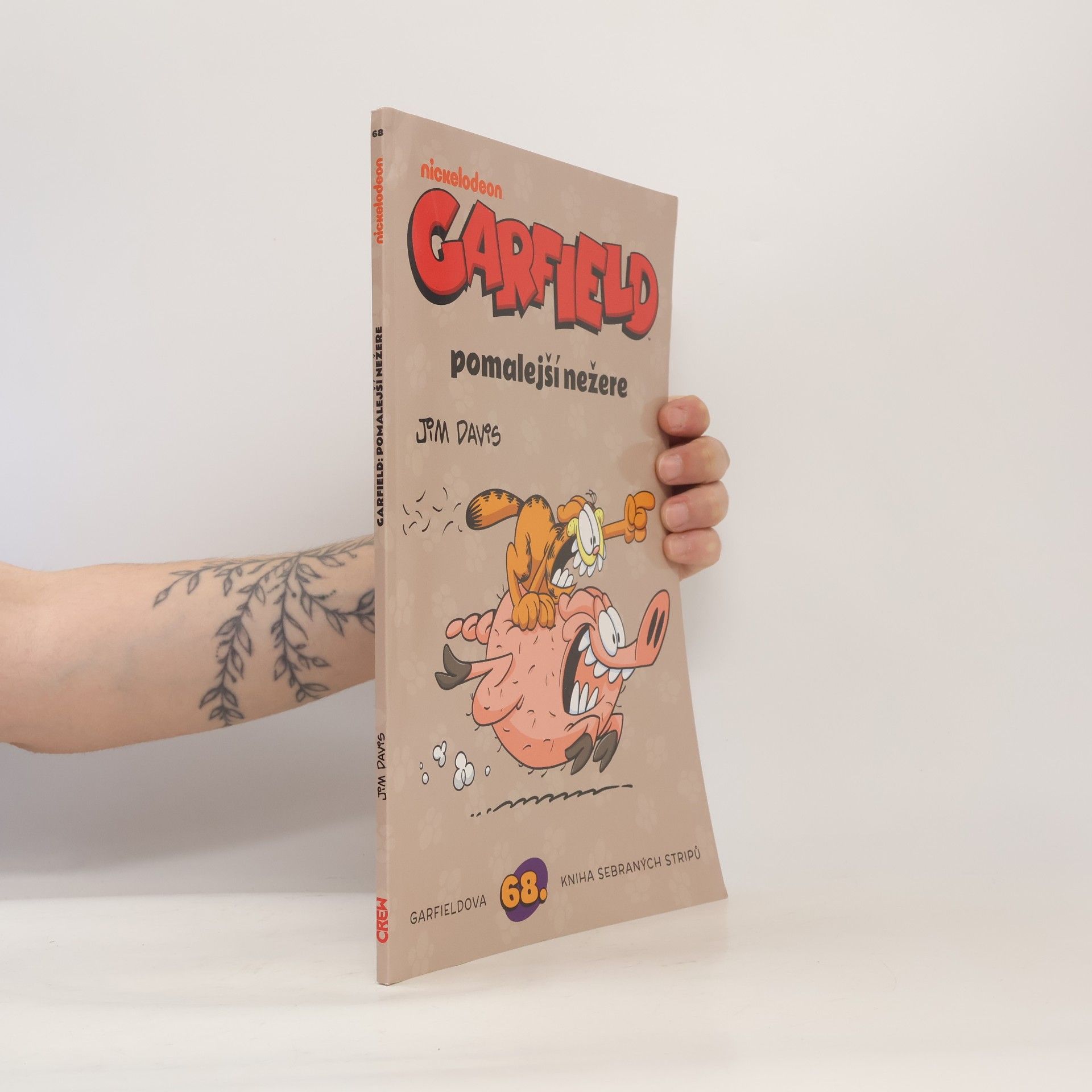 Filip Škába Garfield pomalejší nežere