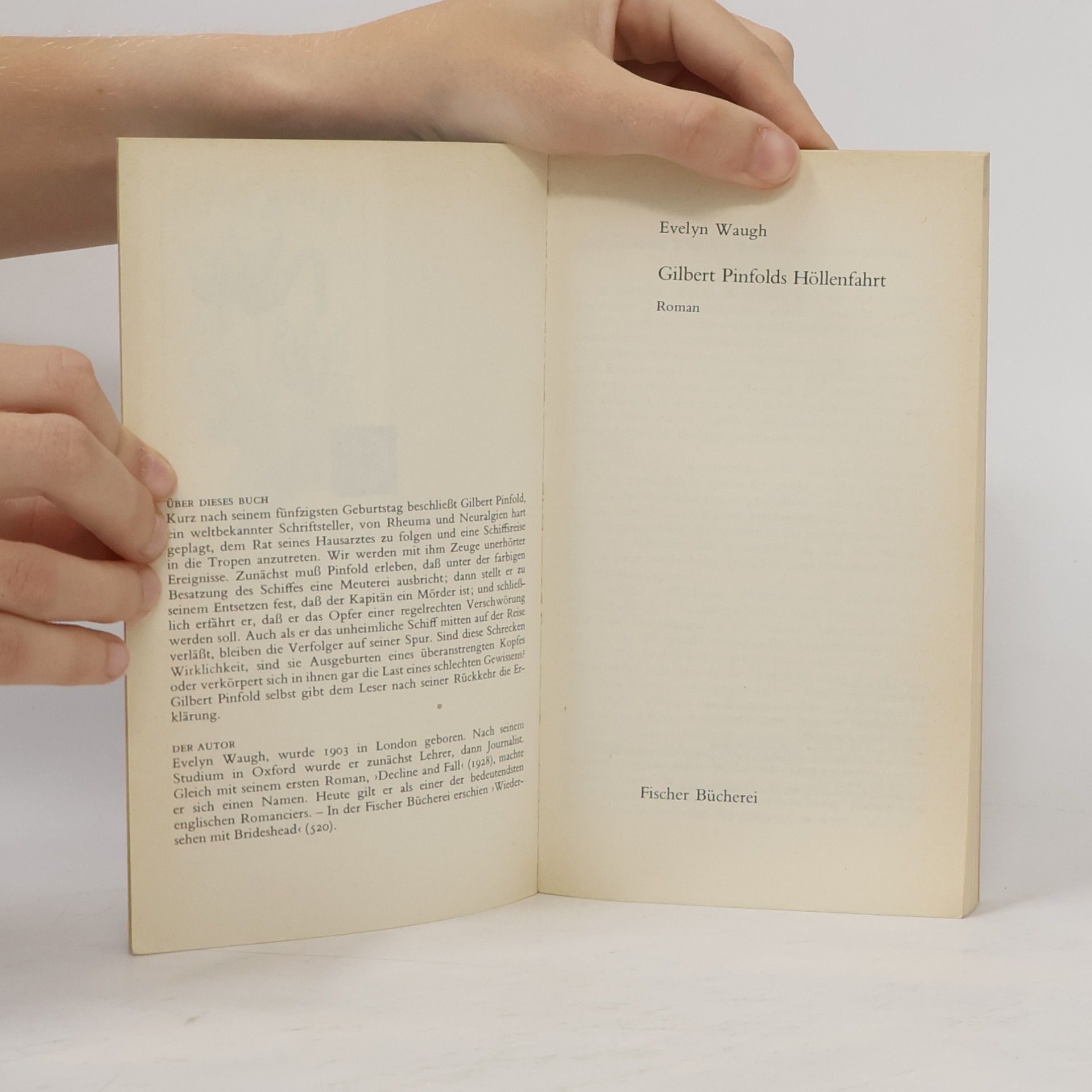 Evelyn Waugh Gilbert Pinfolds Höllenfahrt