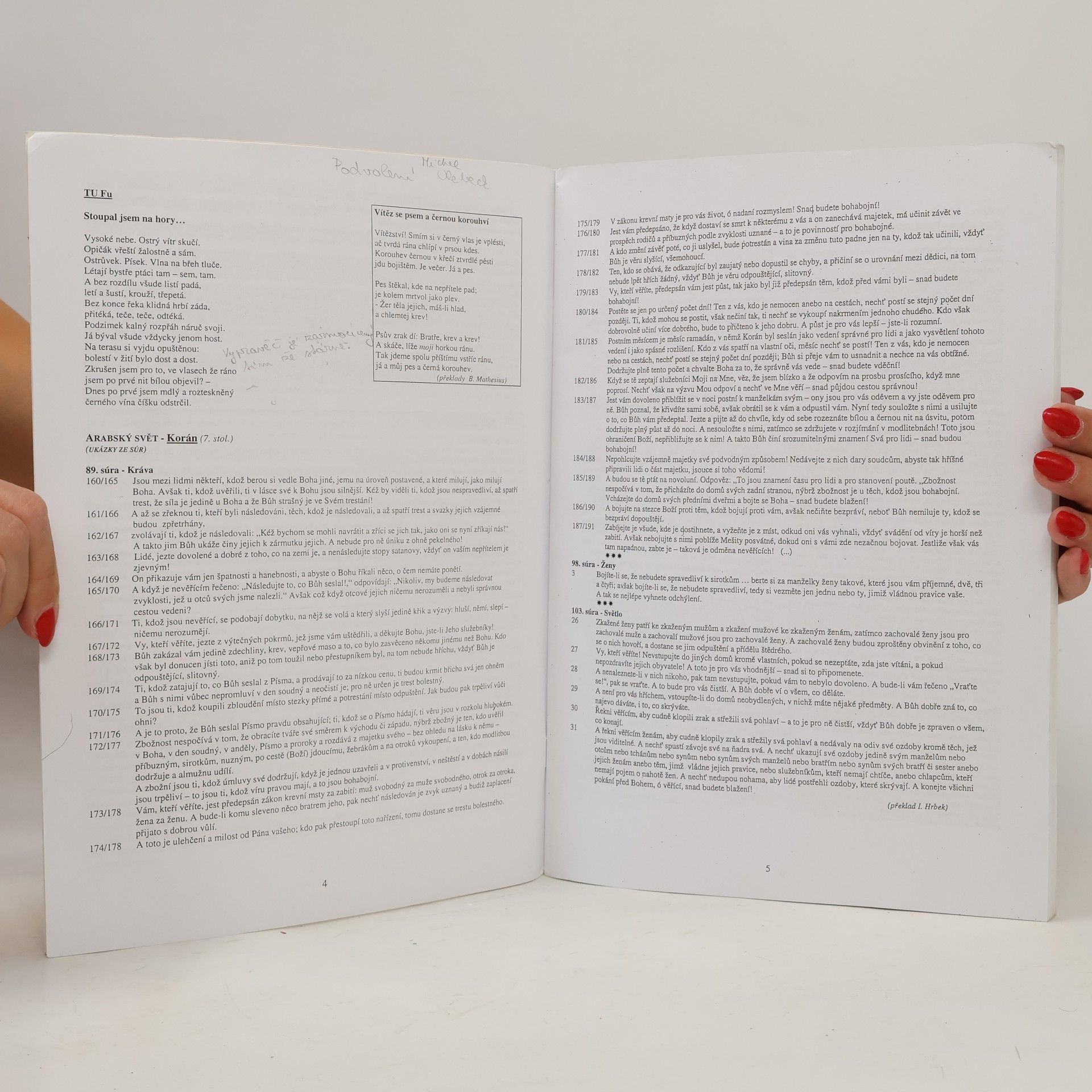 Vladimír Prokop Čítanka k Dějinám literatury od starověku do počátku 19. století