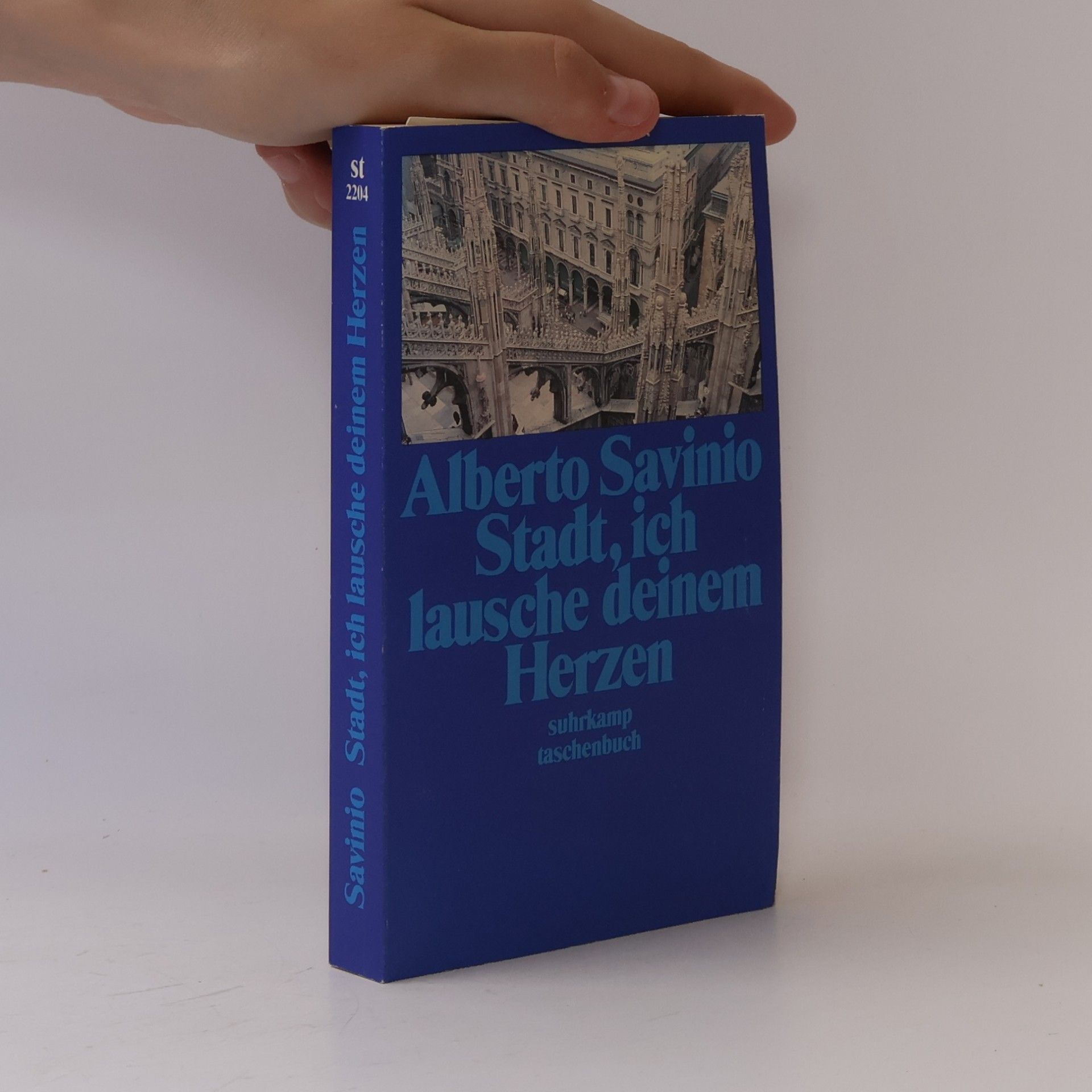 Alberto Savinio Stadt, ich lausche deinem Herzen