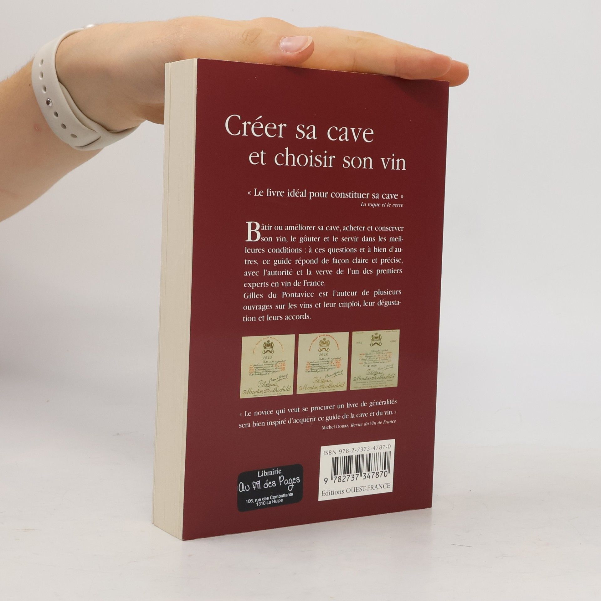 Gilles Du Pontavice Créer sa cave et choisir son vin