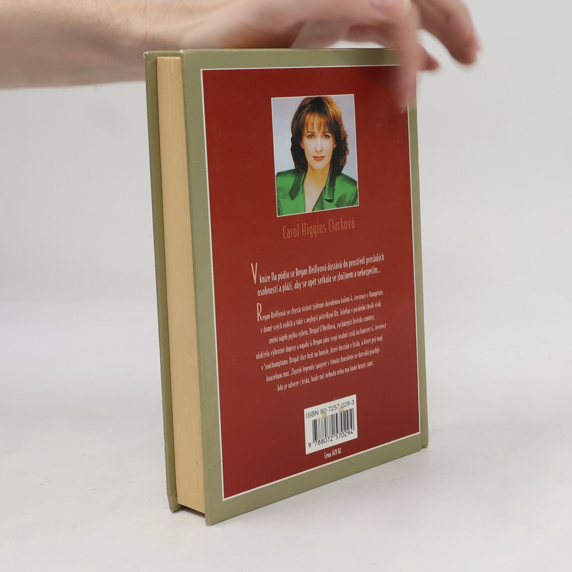 Carol Higgins Clark Na pódiu