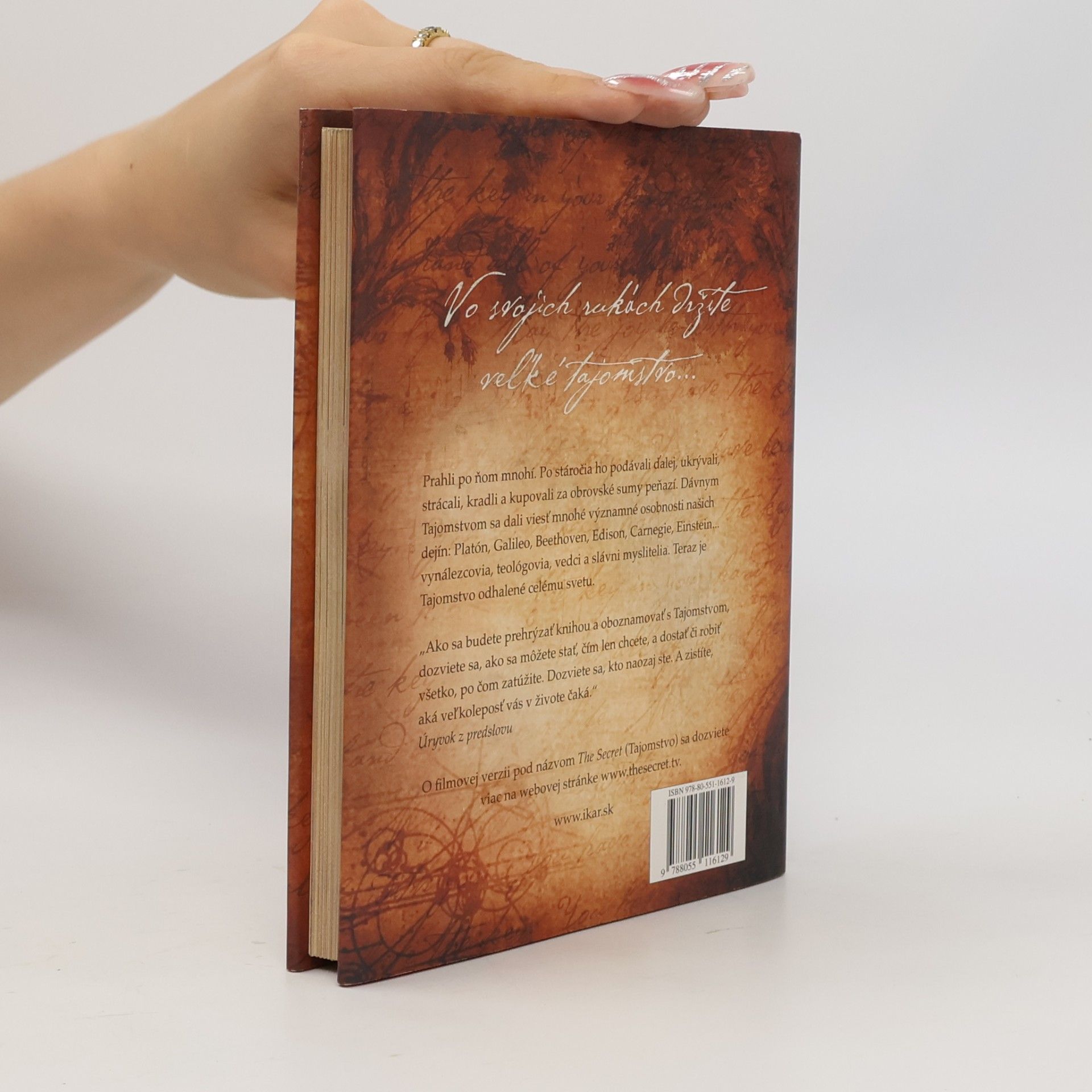 Rhonda Byrne Secret. Tajomstvo