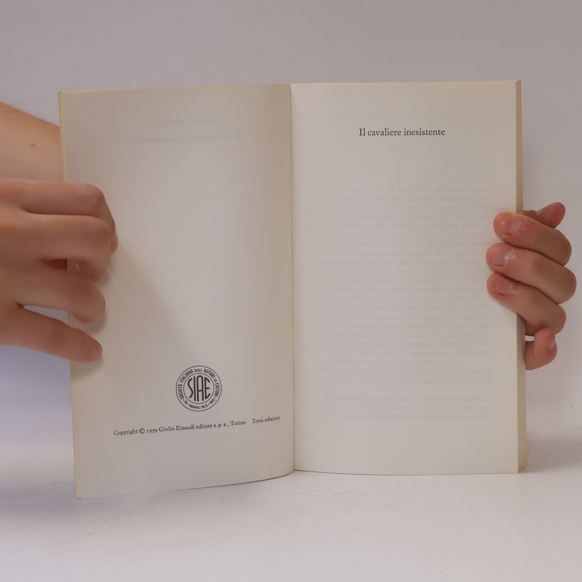 Italo Calvino Il cavaliere inesistente
