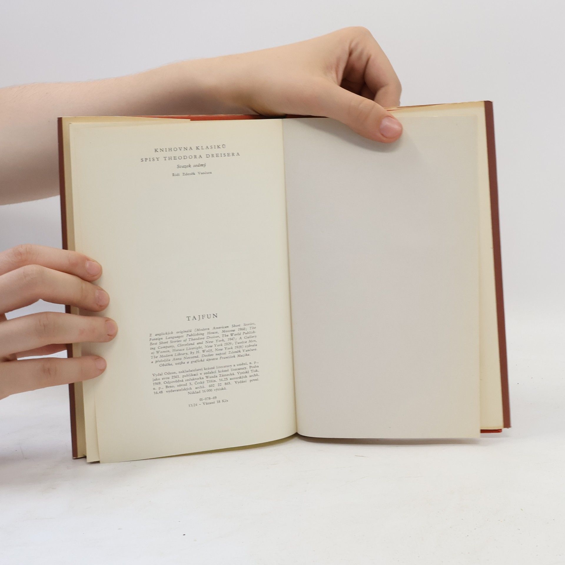 Theodore Dreiser Tajfun