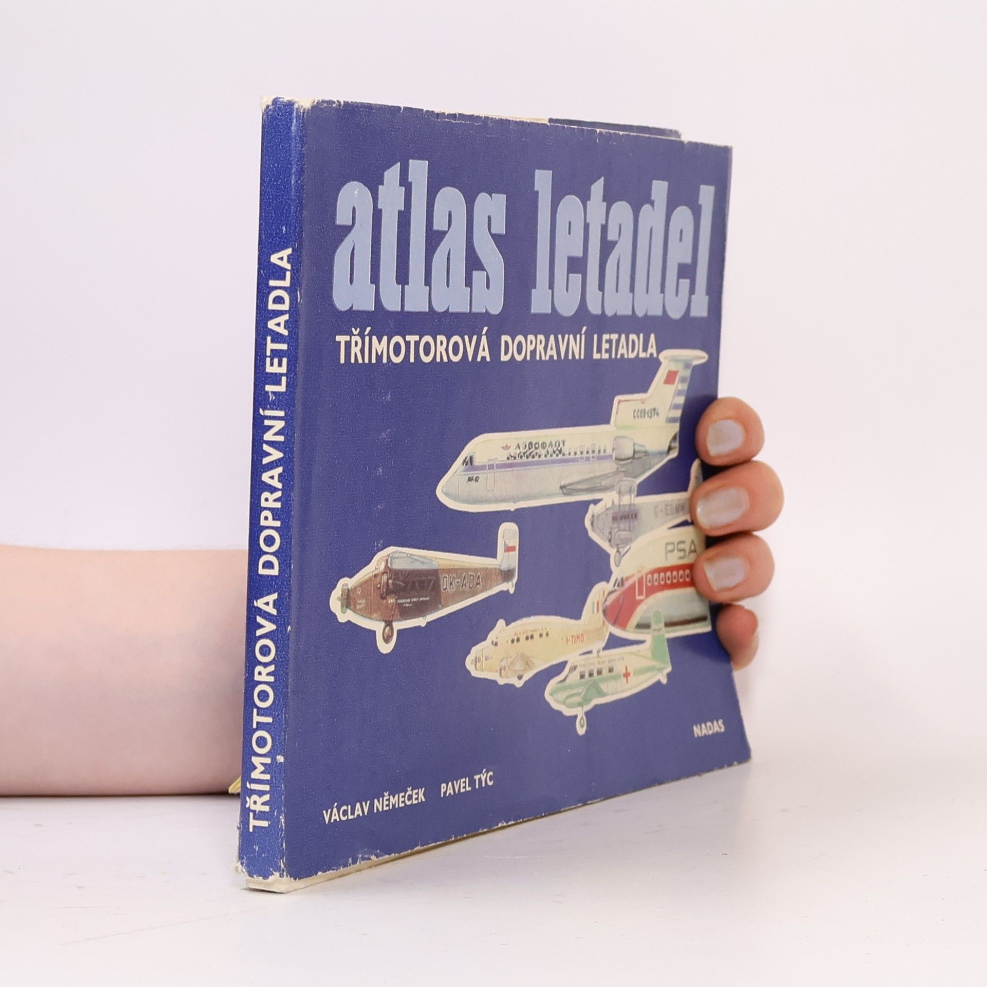 Václav Němeček Atlas letadel. Třímotorová dopravní letadla