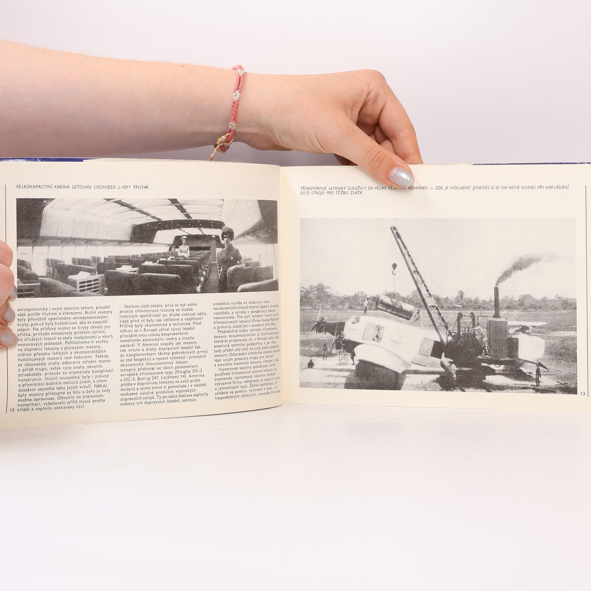 Václav Němeček Atlas letadel. Třímotorová dopravní letadla
