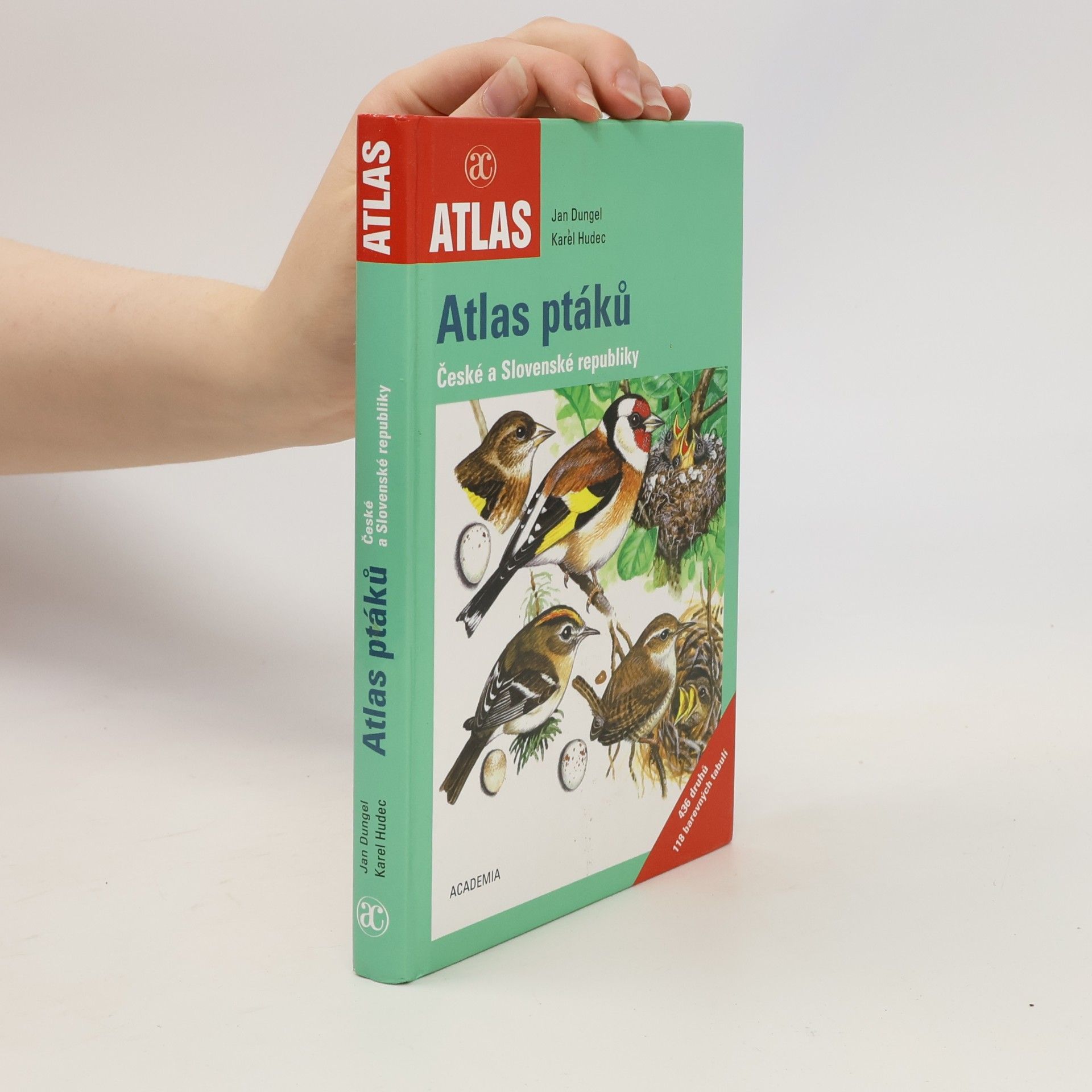Jan Dungel Atlas ptáků České a Slovenské republiky