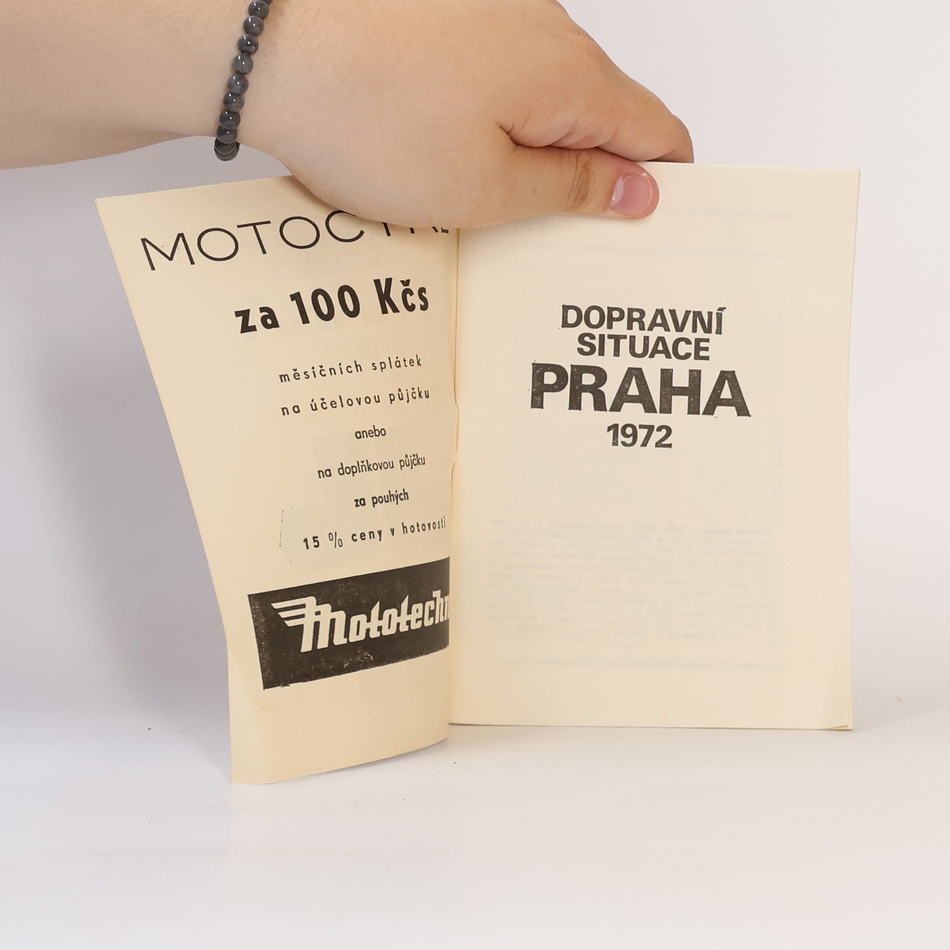 Kolektiv autorů Dopravní situace Praha 1972