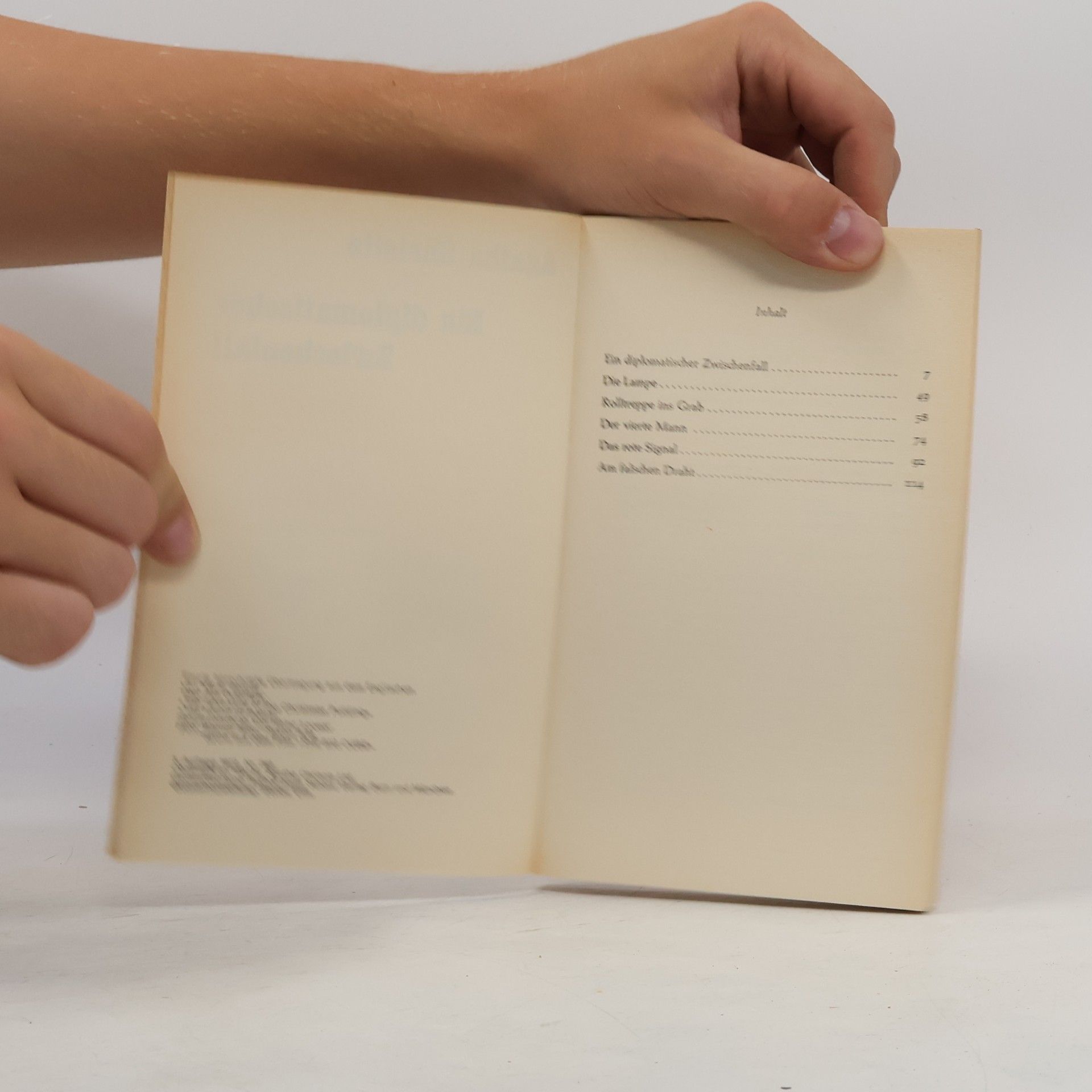 Agatha Christie Ein diplomatischer Zwischenfall