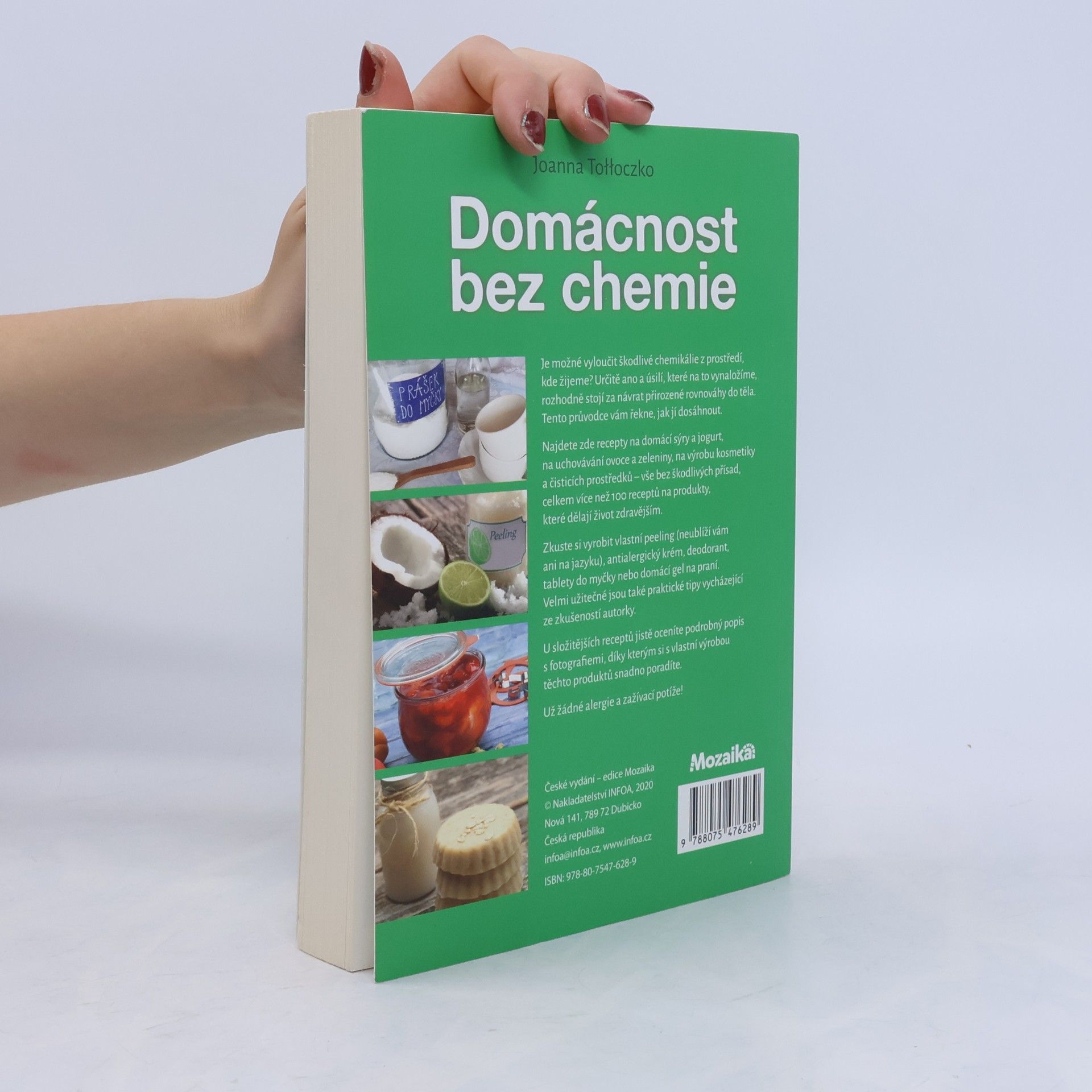 Joanna TołłoczkoSyndoman Domácnost bez chemie : šetrné čištění, uchovávání potravin, péče tělo
