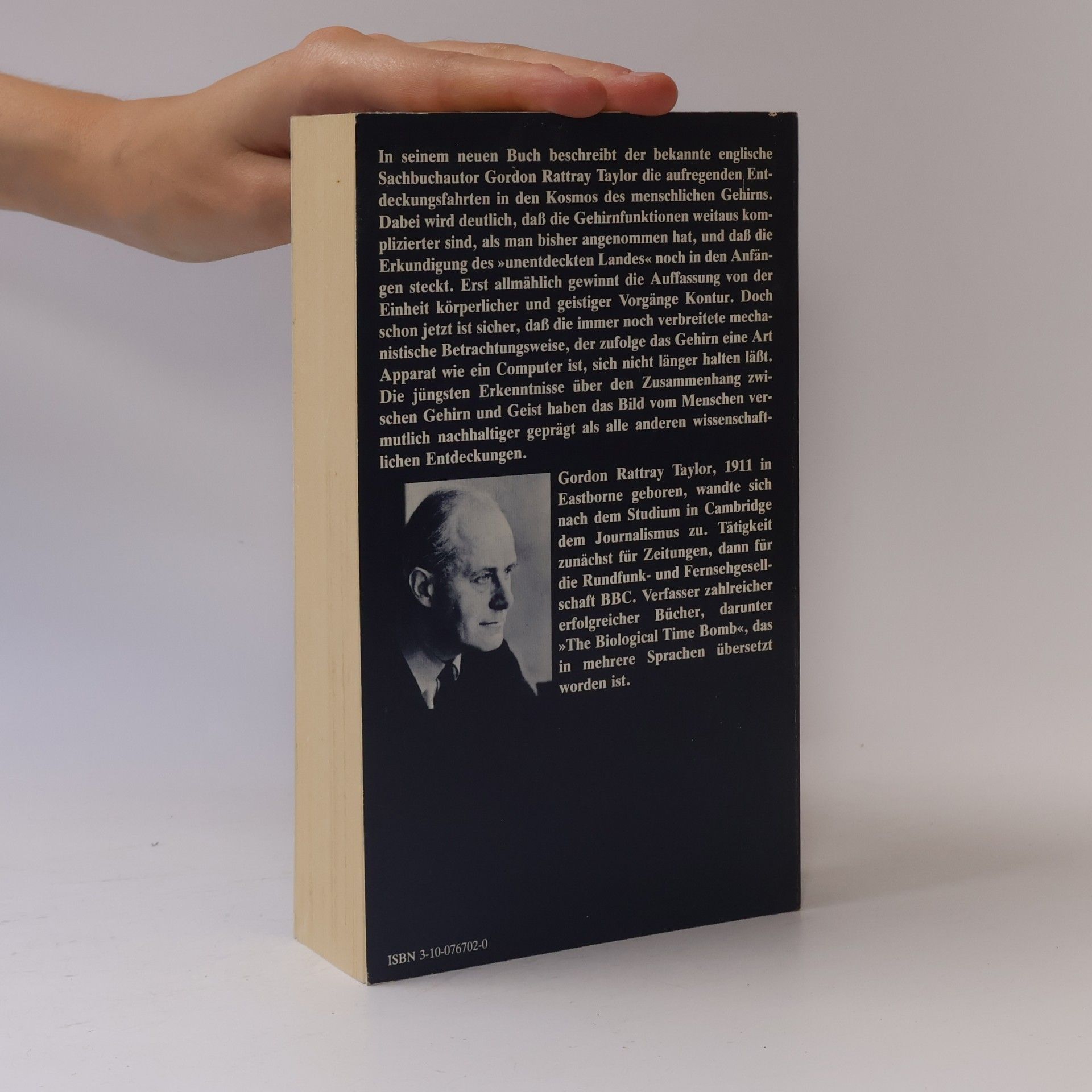 Gordon Rattray Taylor Die Geburt des Geistes