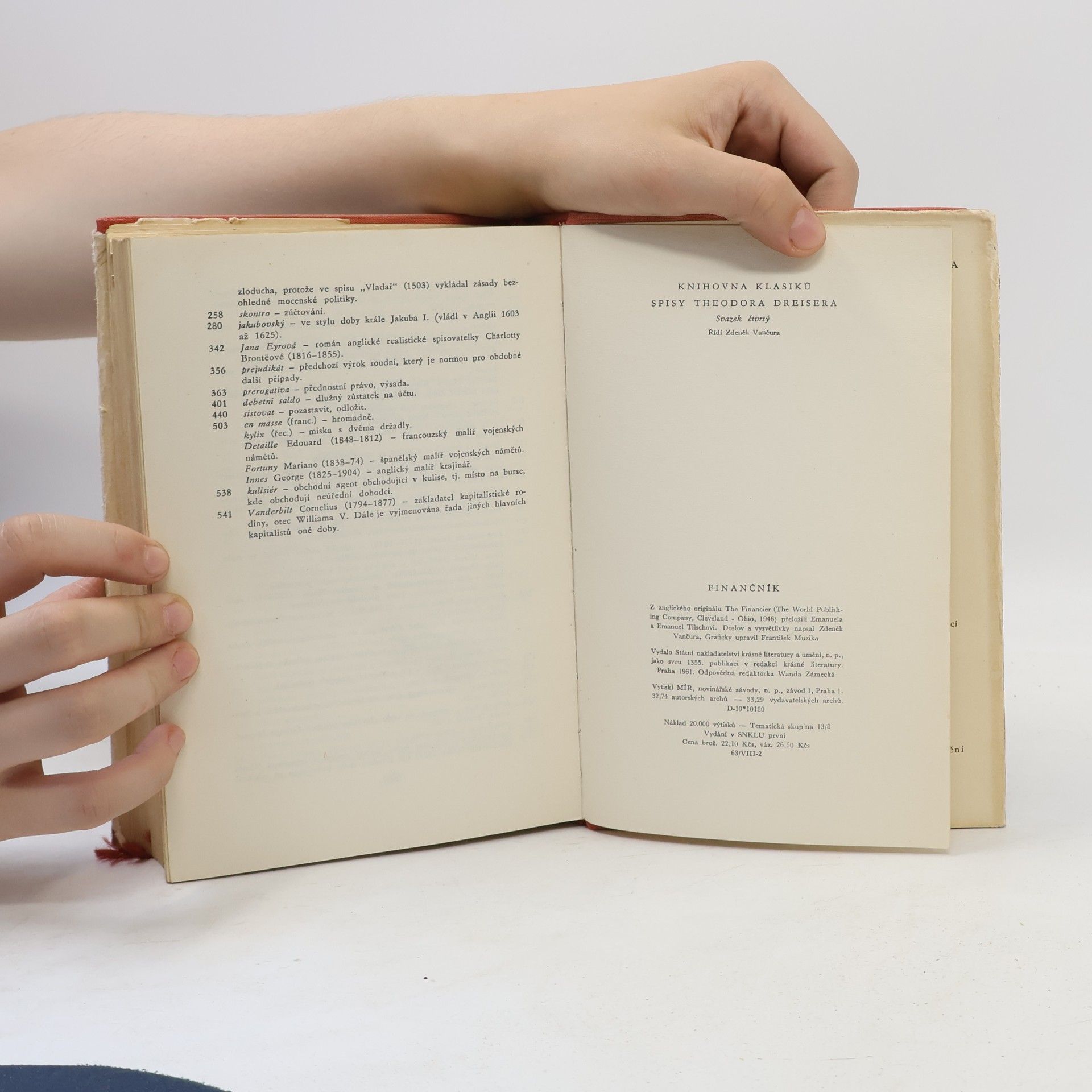 Theodore Dreiser Finančník