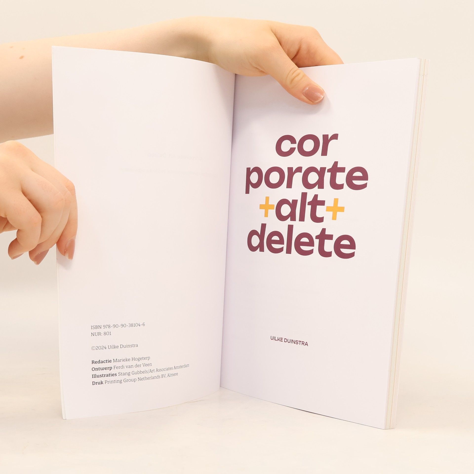 Uilke Duinstra Corporate+Alt+Delete