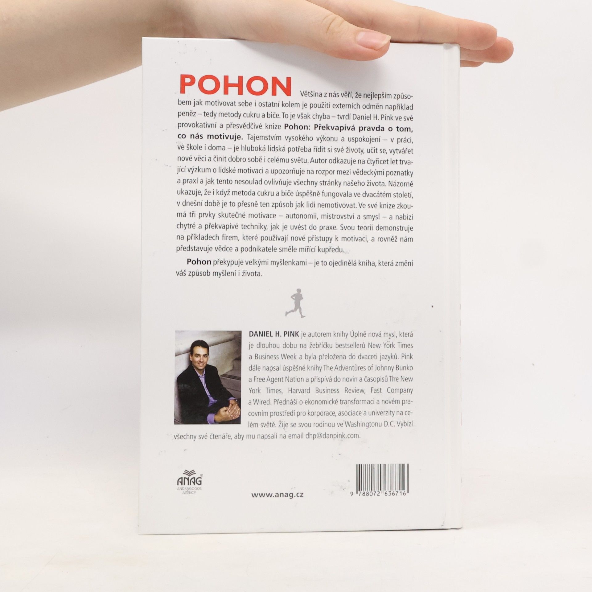 Daniel Pink Pohon. Překvapivá pravda o tom, co nás motivuje!