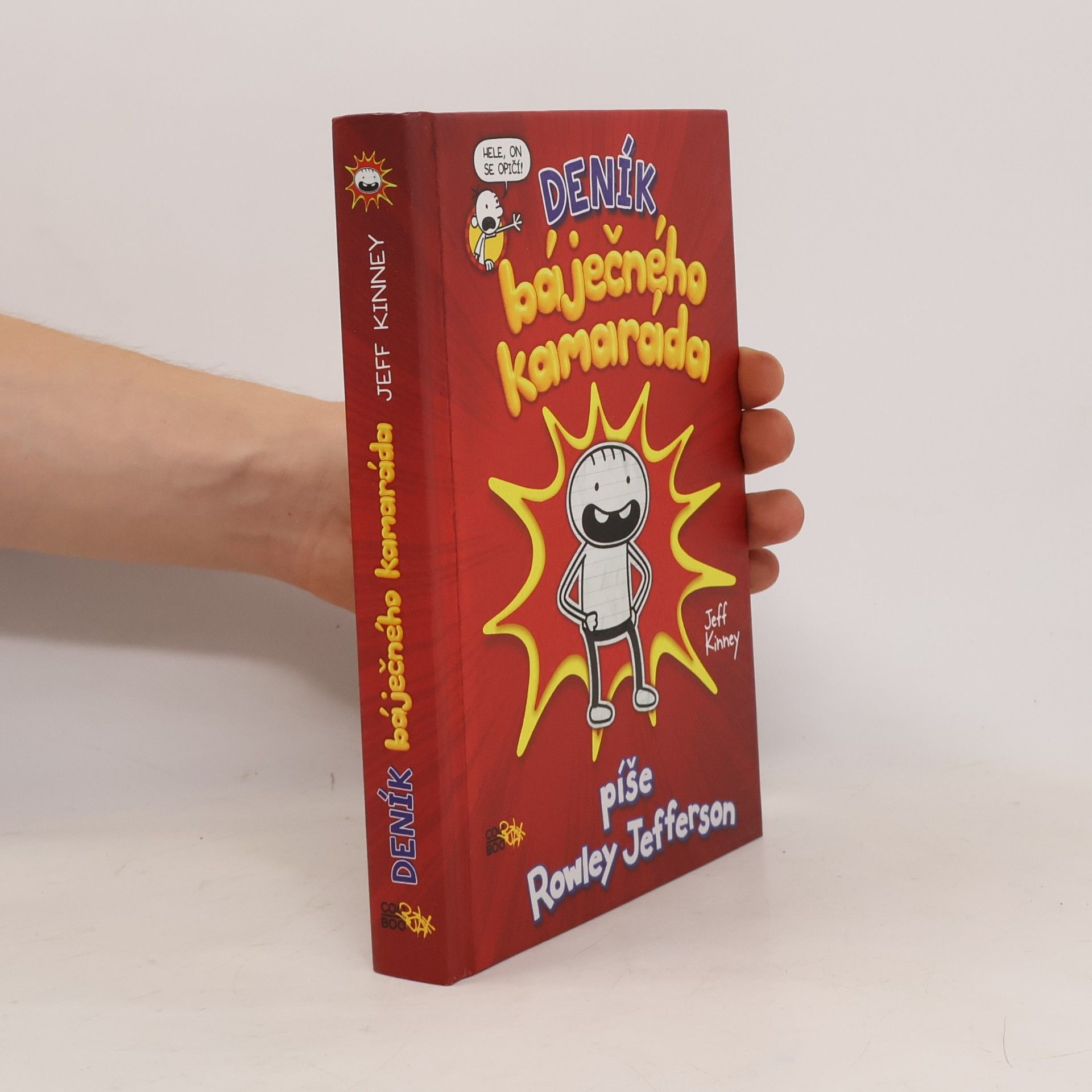 Jeff Kinney Deník báječného kamaráda. Píše Rowley Jefferson
