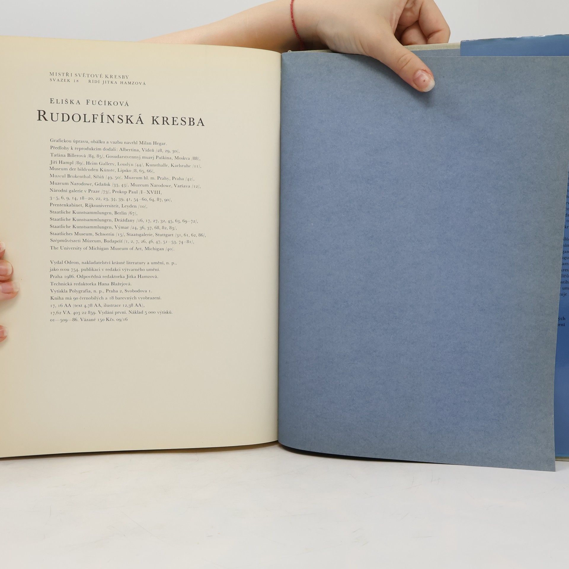 Eliška Fučíková Rudolfínská kresba