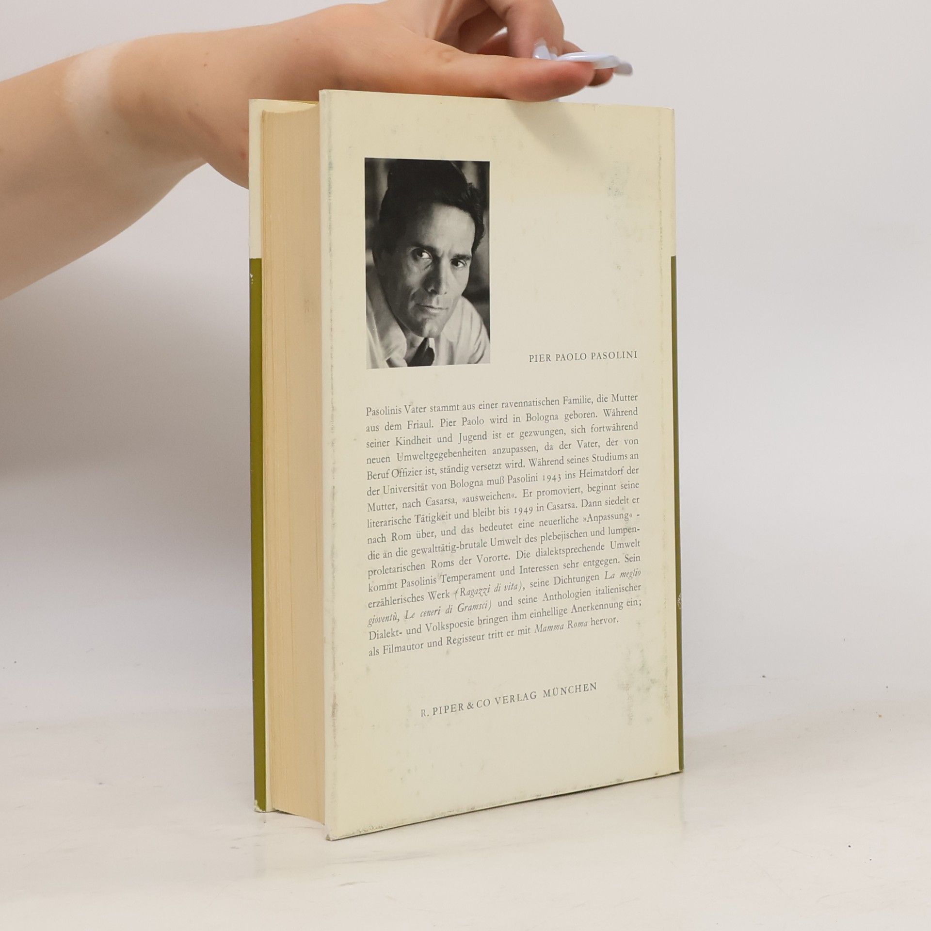 Pier Paolo Pasolini Vita violenta
