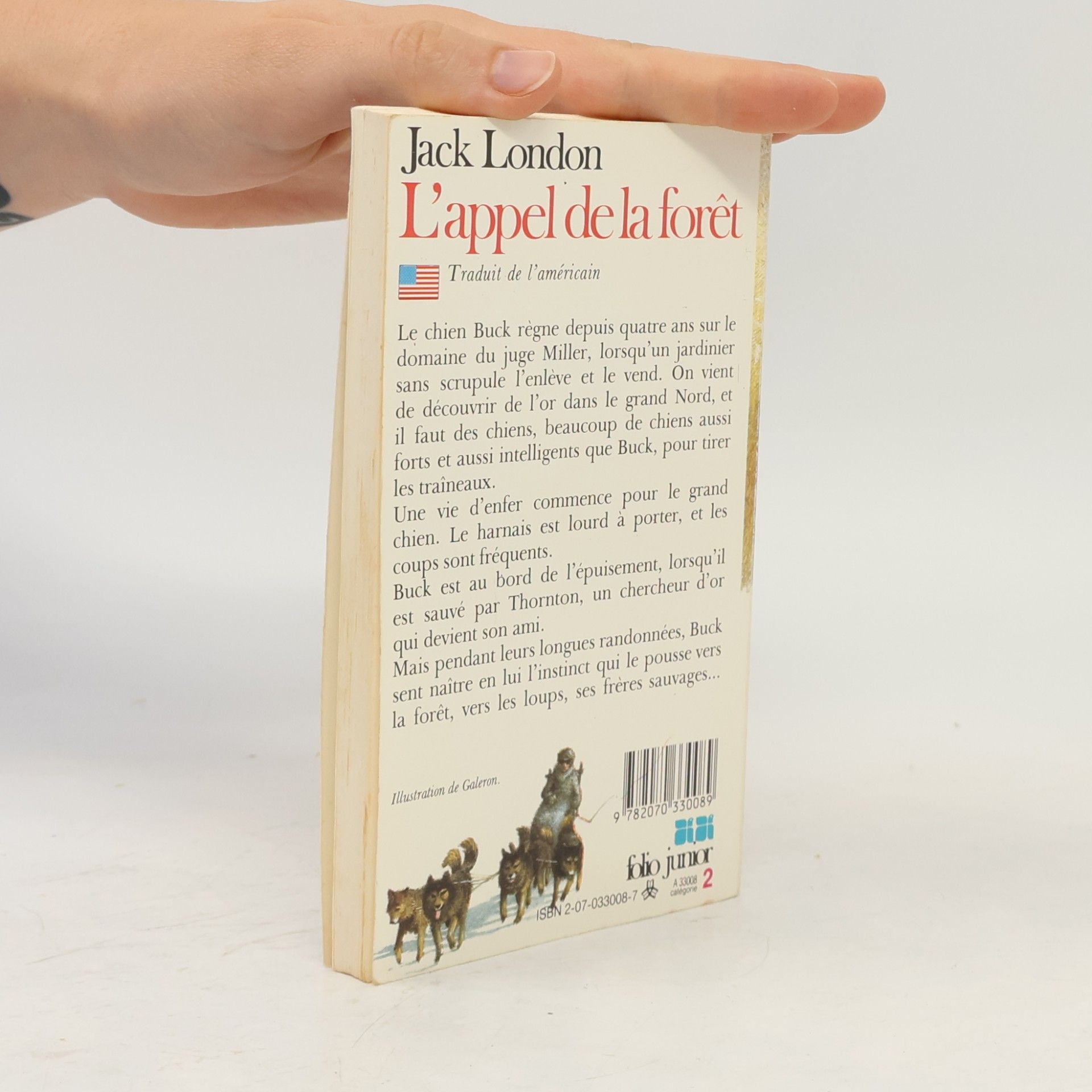 Jack London Folio junior - 8: L'Appel de la Forêt