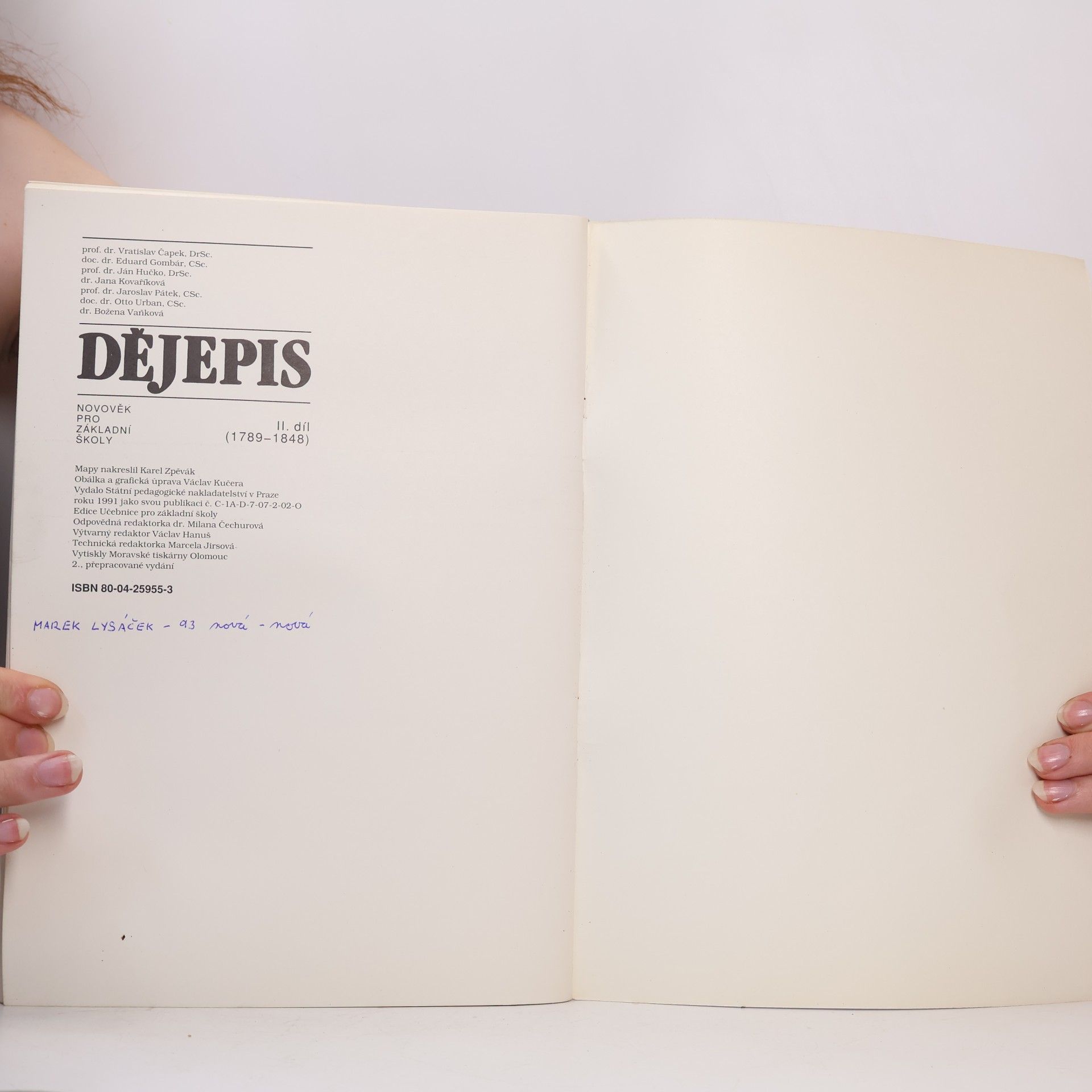 Autorenkollektiv Dějepis. Novověk. II. díl