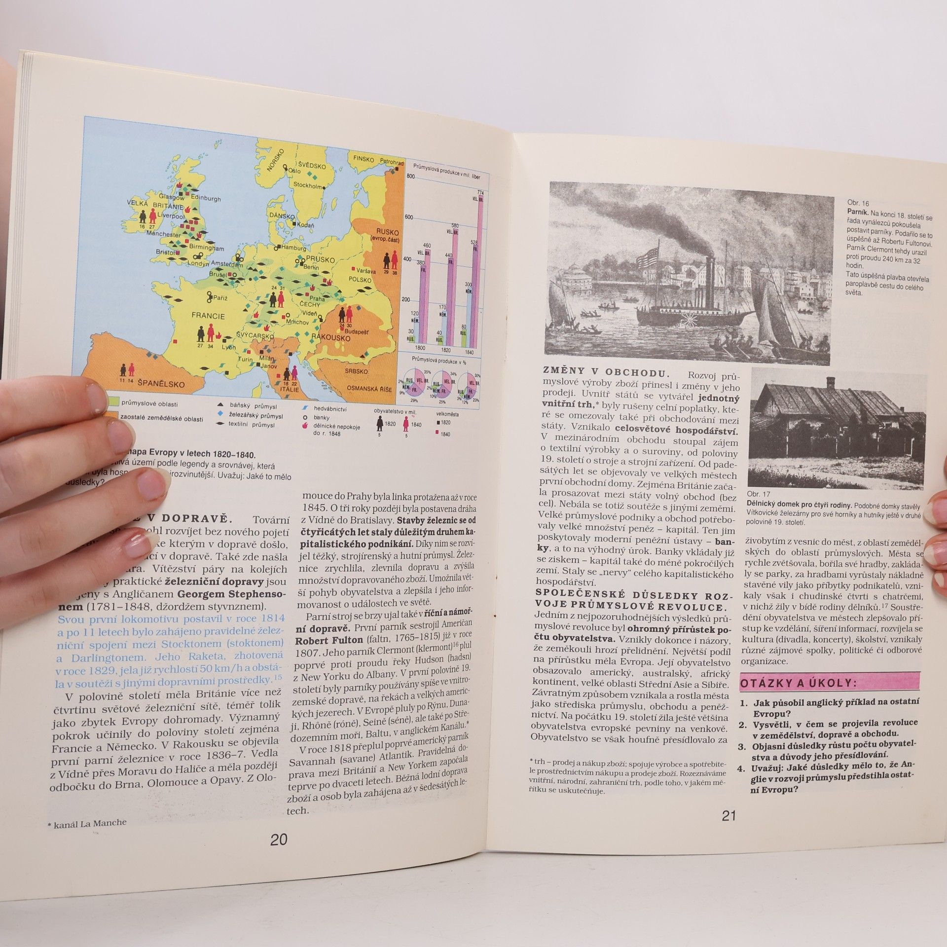 Autorenkollektiv Dějepis. Novověk. II. díl