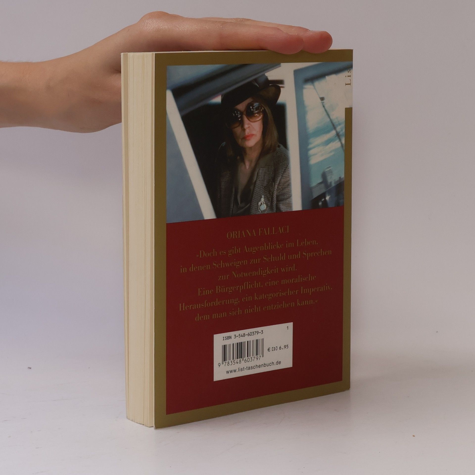 Oriana Fallaci Die Wut und der Stolz