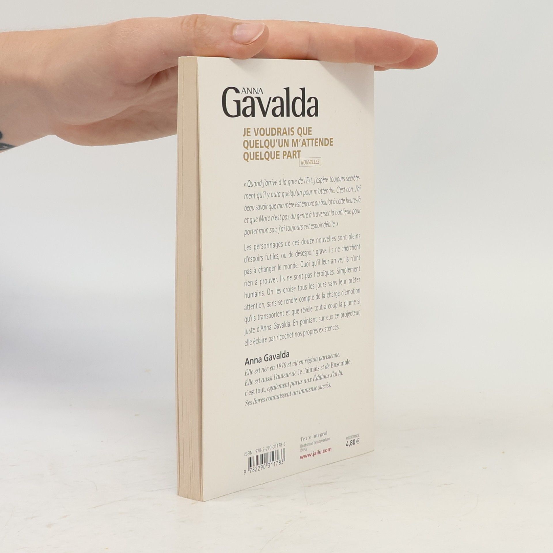 Anna Gavalda Je voudrais que quelqu'un m'attende quelque part