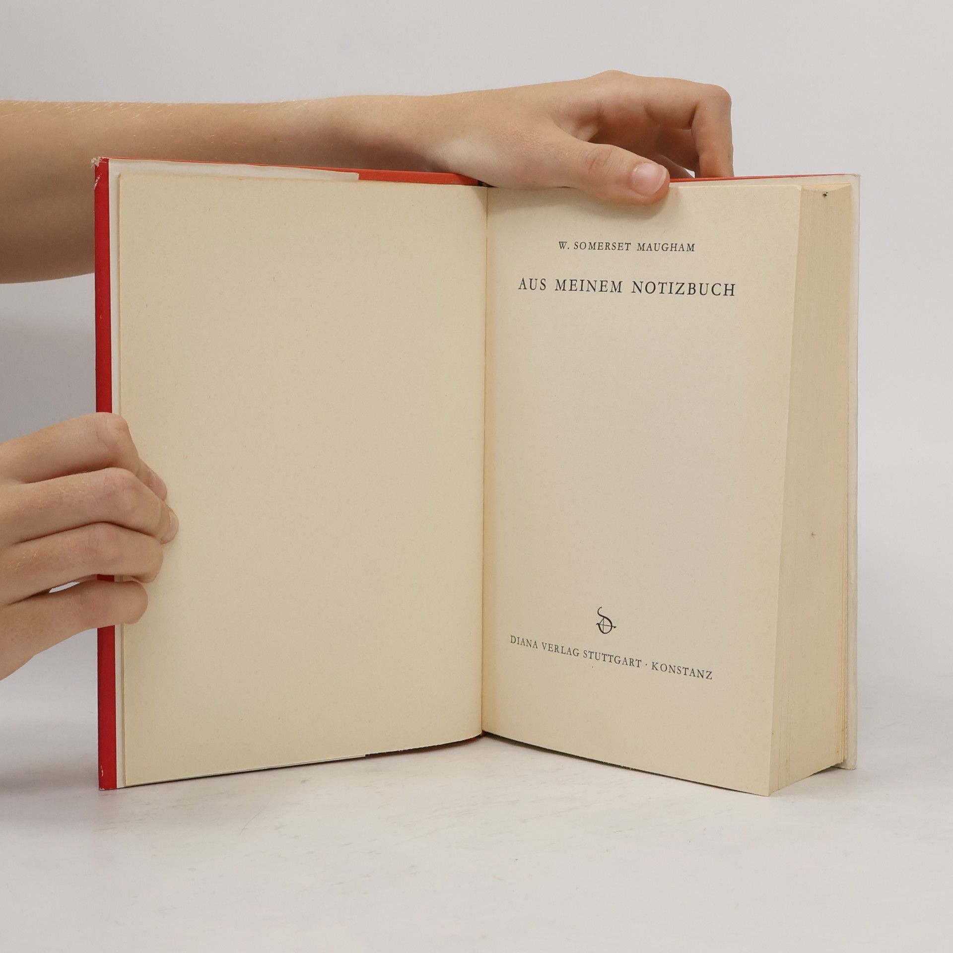 W Somerset Maugham Aus meinem notizbuch