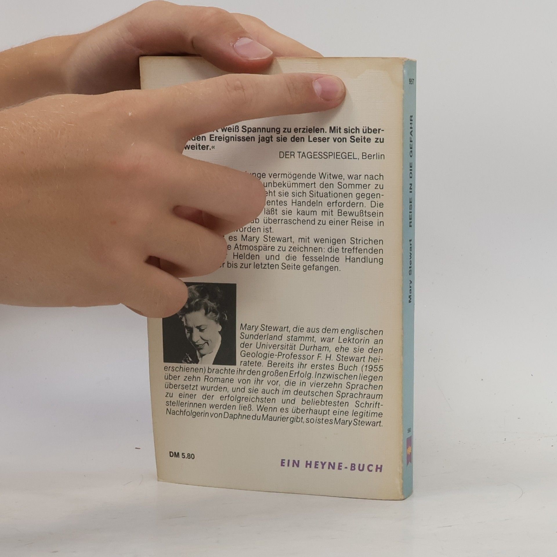 Mary Stewart-Wilson Reise in die Gefahr