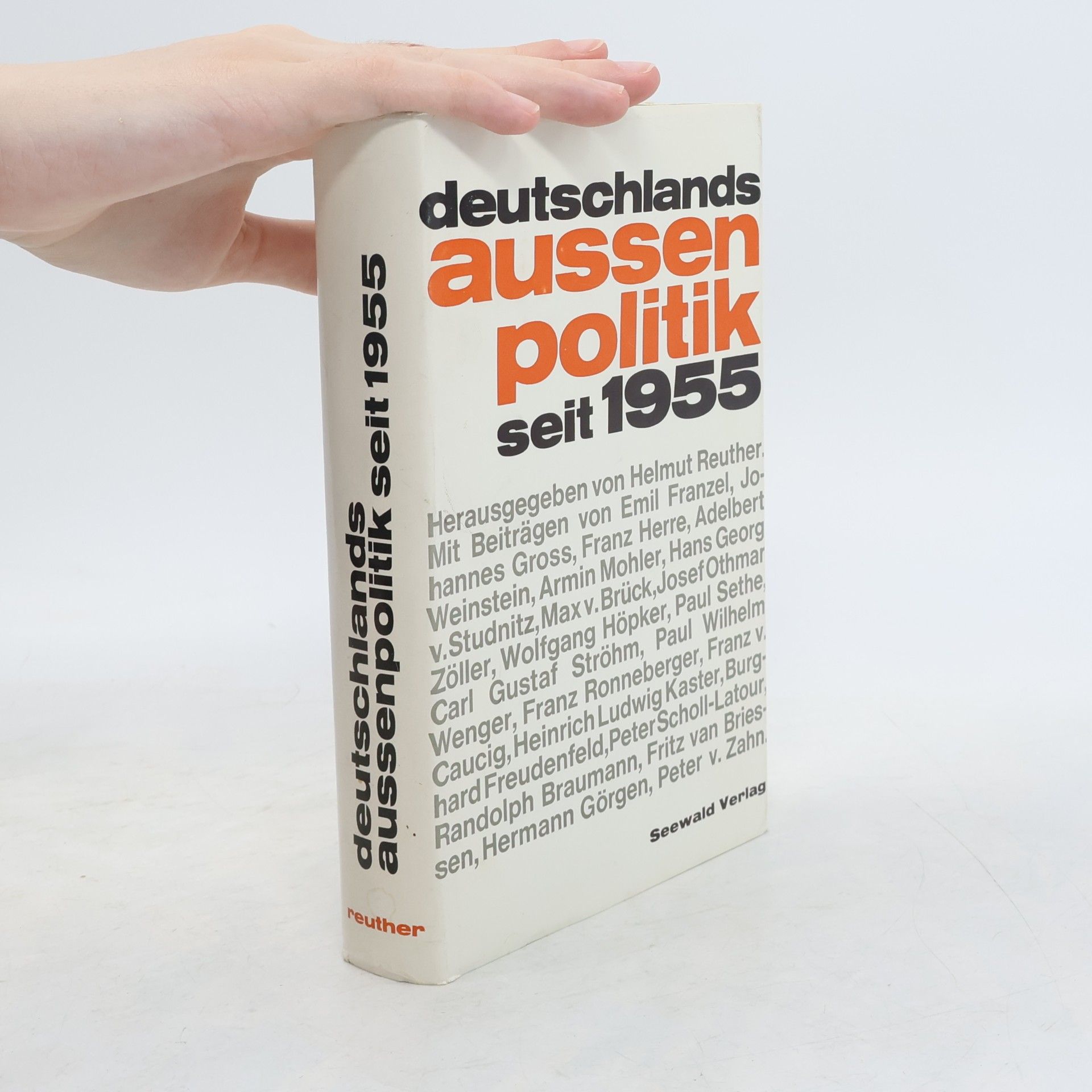 Autorenkollektiv Deutschlands aussen politik seit 1955