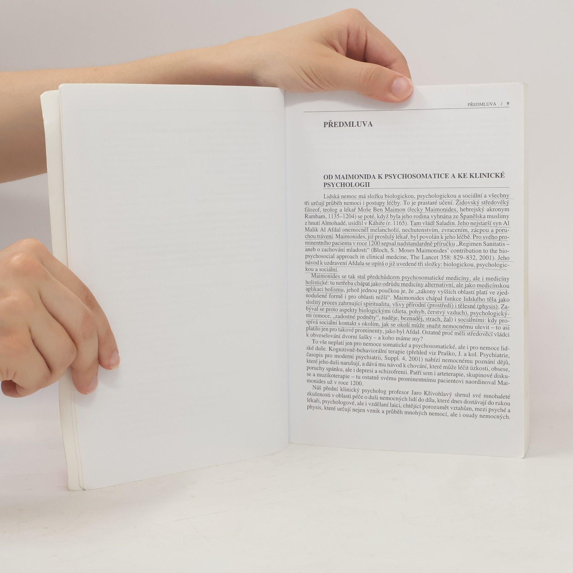 Jaro Křivohlavý Psychologie nemoci