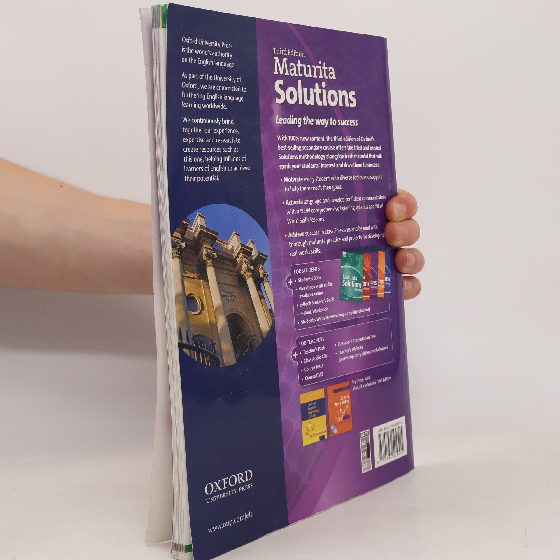 Paul A. Davies Maturita solutions : third edition. Intermediate. Student's book