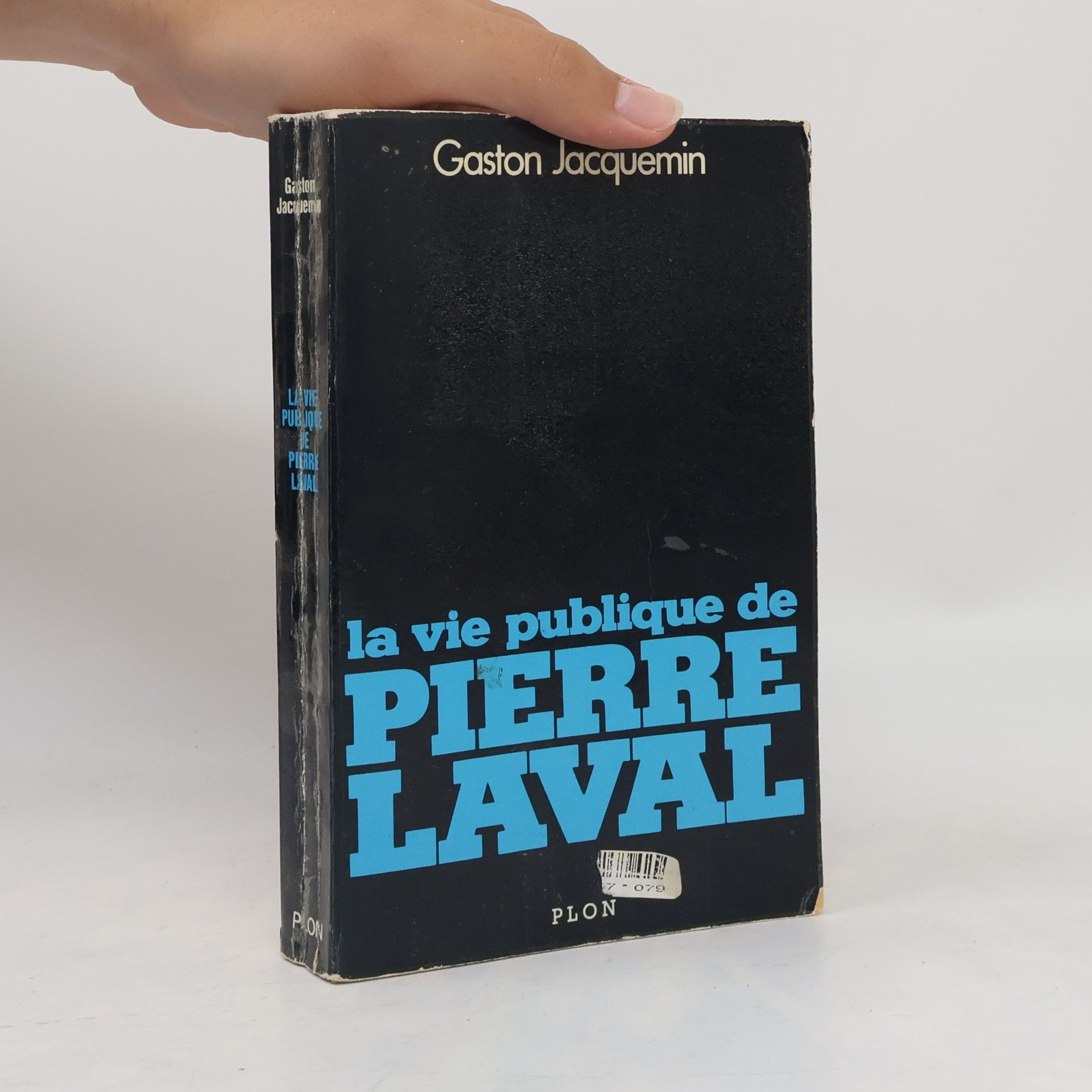 Gaston Jacquemin La vie publique de Pierre Laval