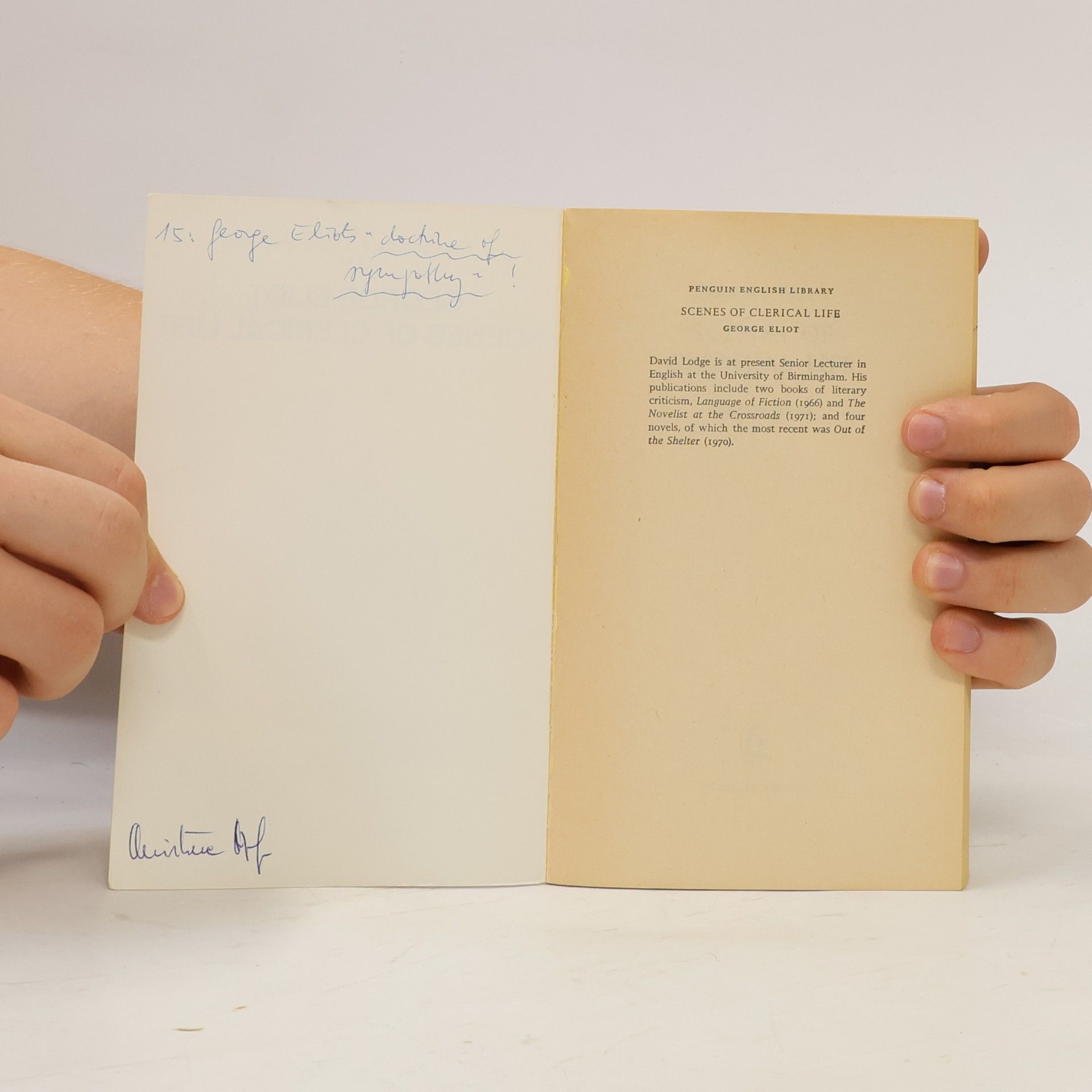 George Eliot Scenes of clerical life